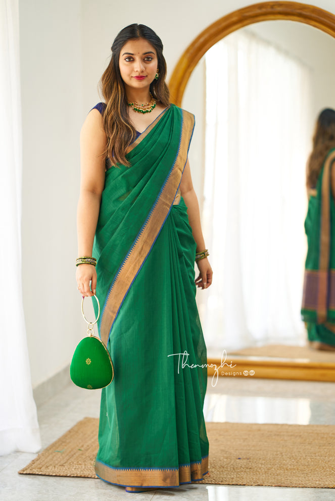 Green (Zari Border)
