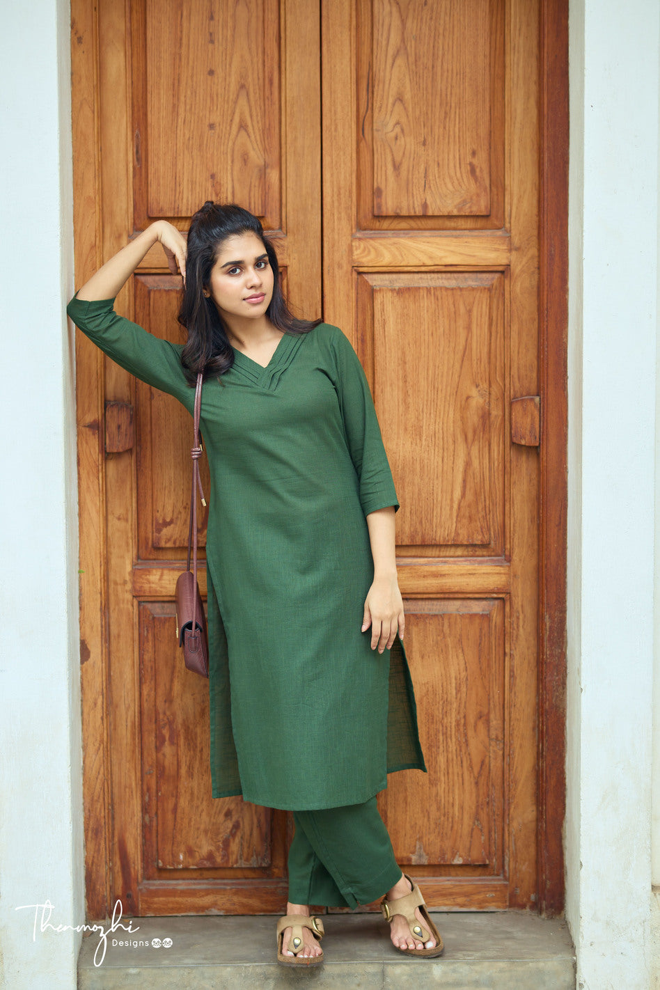 Bottle Green Co-ord Set