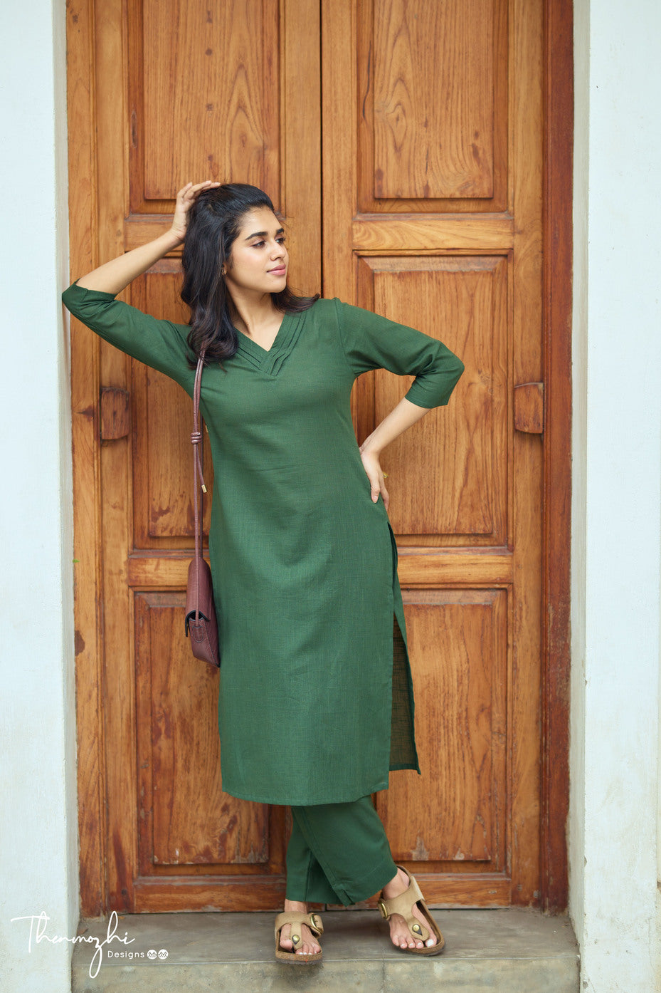 Bottle Green Co-ord Set