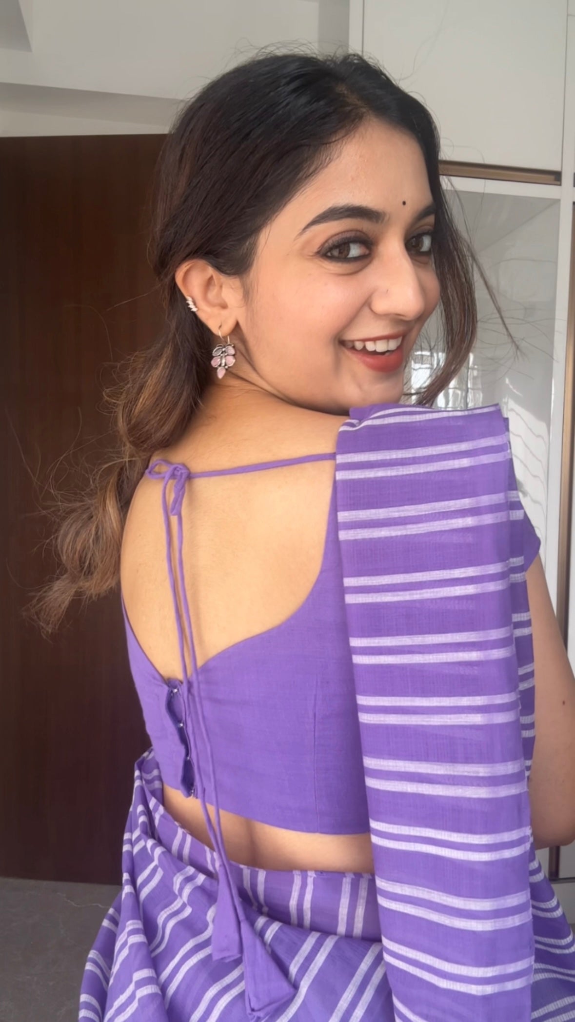 Purple Model Blouse