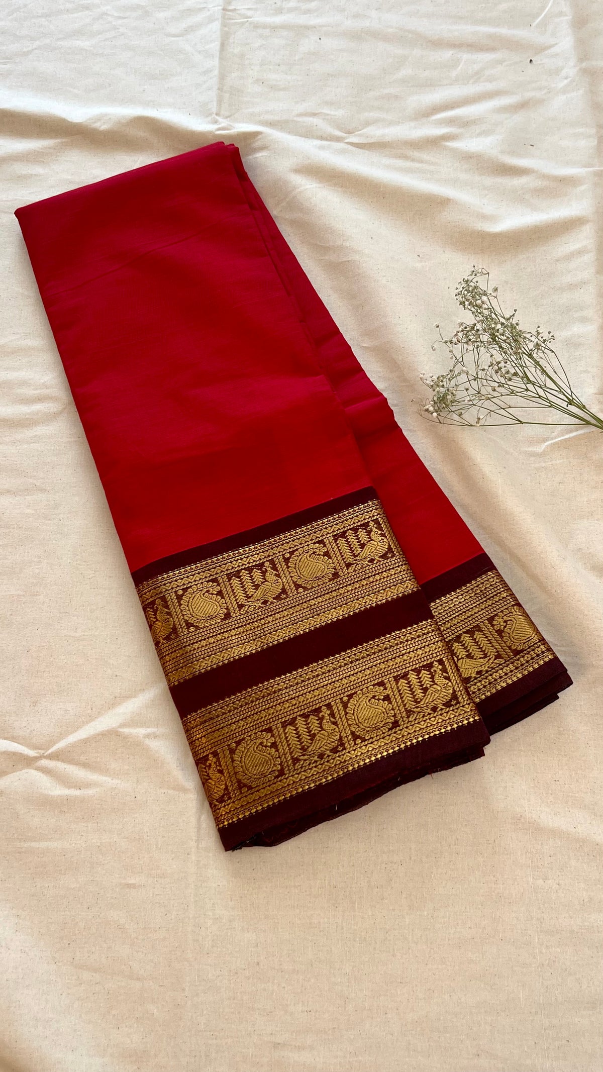 Rettapet Chettinad Cotton Saree CW291