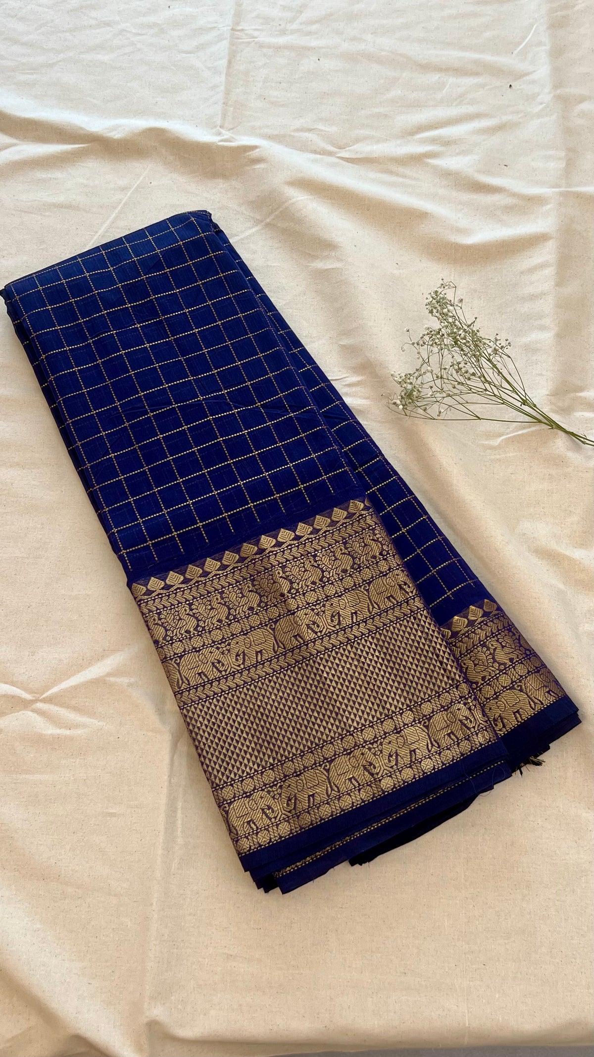 Kattam Chettinad Cotton Saree CW293
