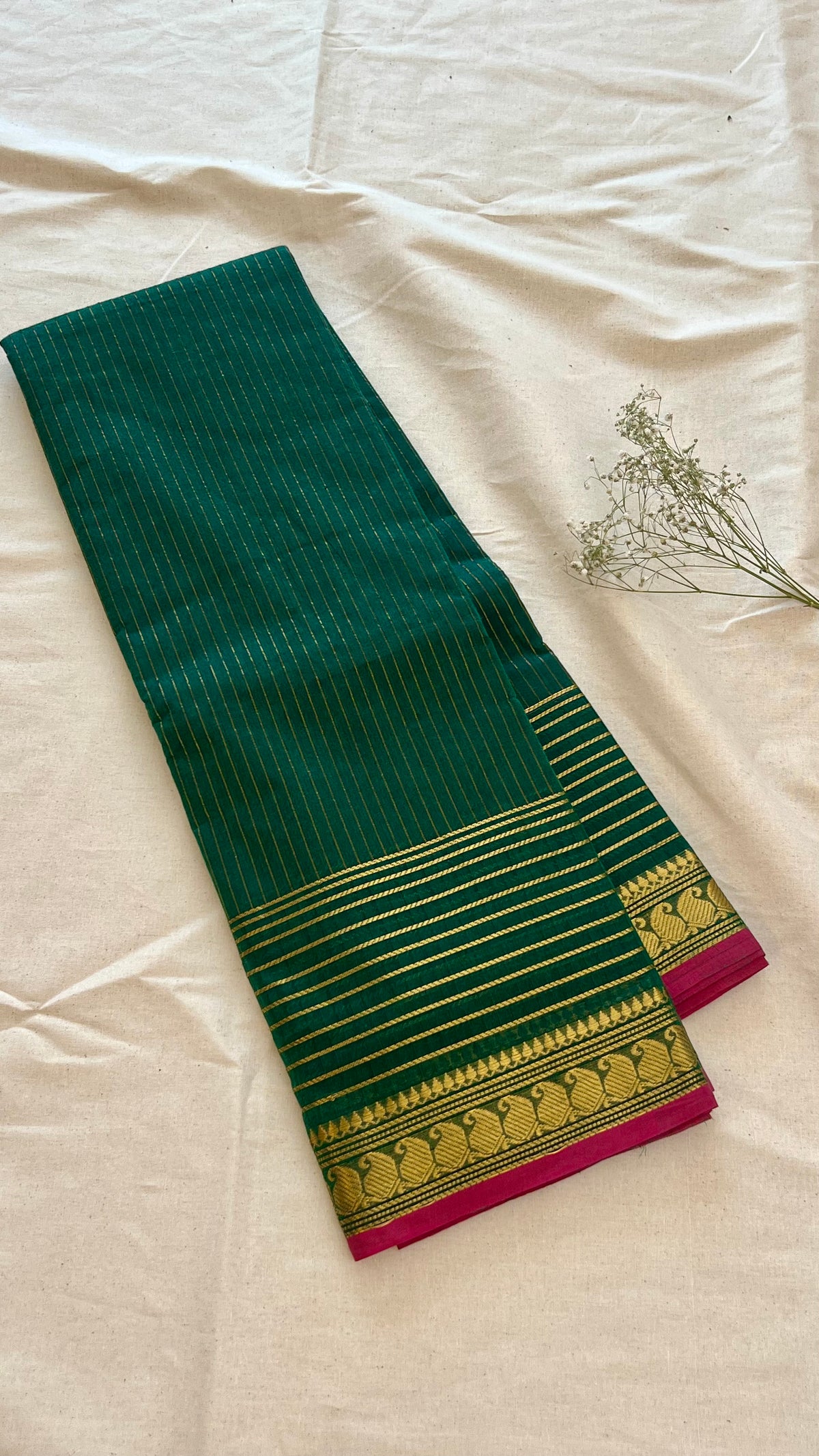 Vairaoosi Chettinad Cotton Saree CW294