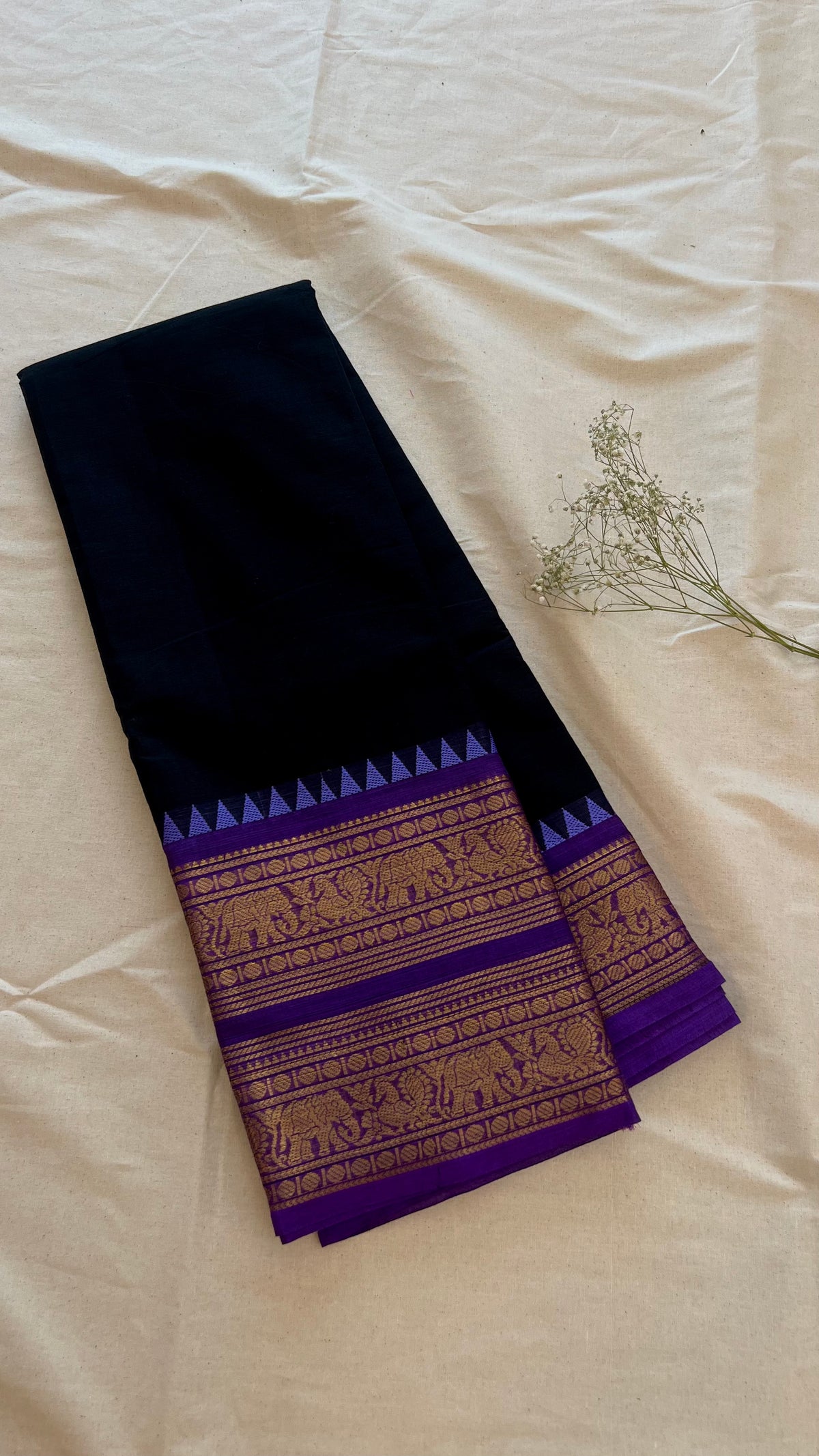 Kattam Chettinad Cotton Saree CW303