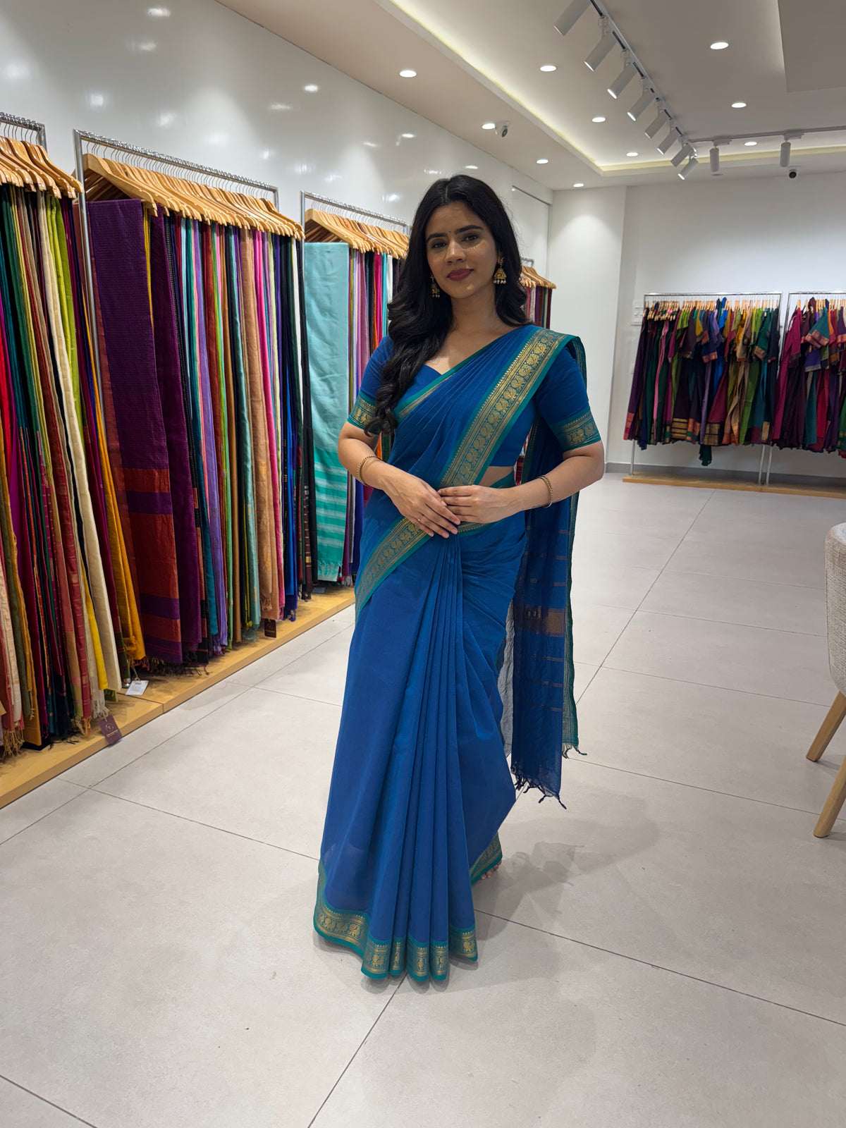 Classic Chettinad Cotton Saree CW350