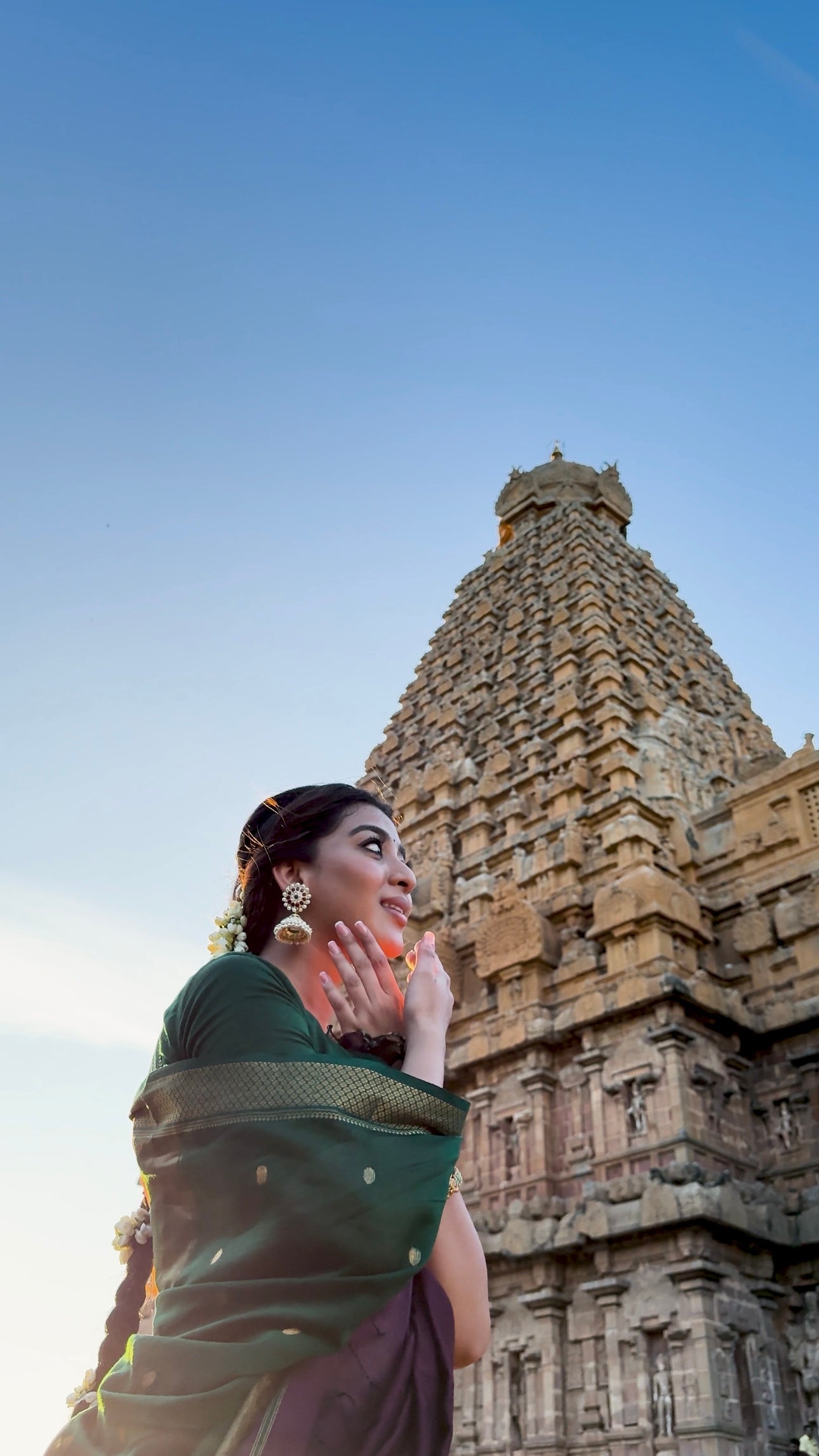 Luthuf Dark Wine Maheshwari Silk Cotton Handloom Saree