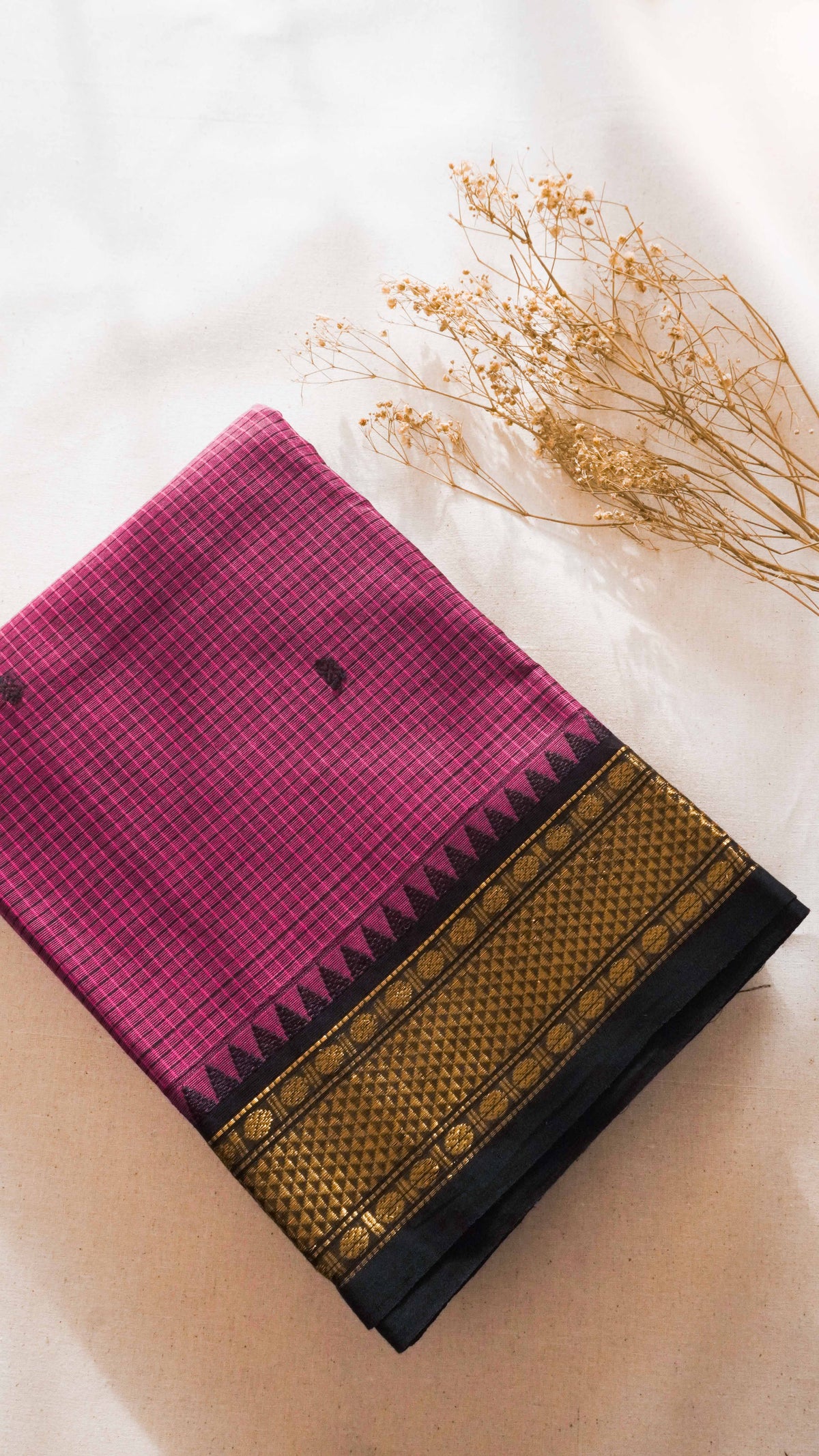 Kattam Chettinad Cotton Saree CW40