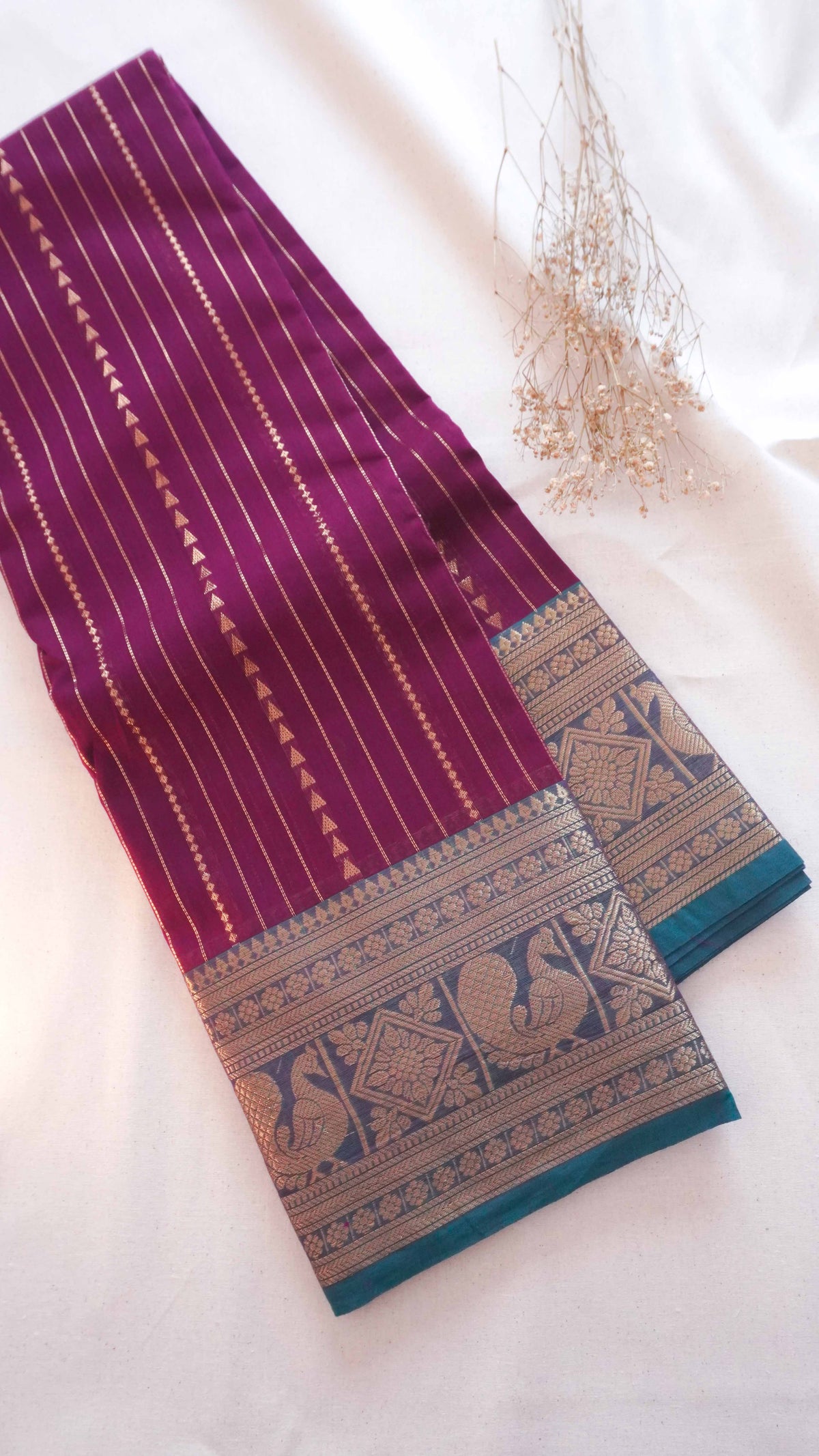 Vairaoosi chettinad Cotton Saree 01