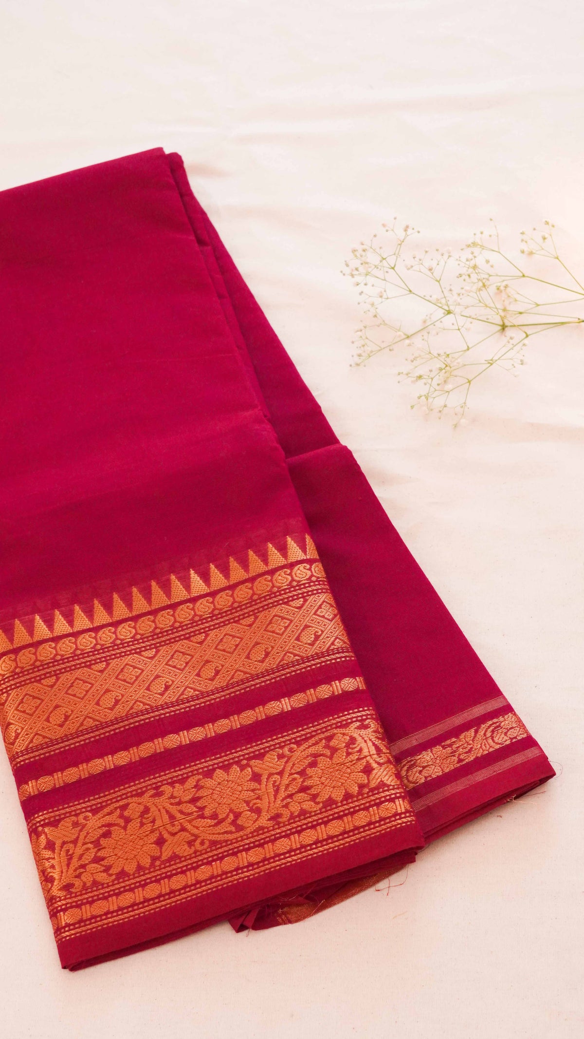 Rettapet Chettinad Cotton Saree CW100