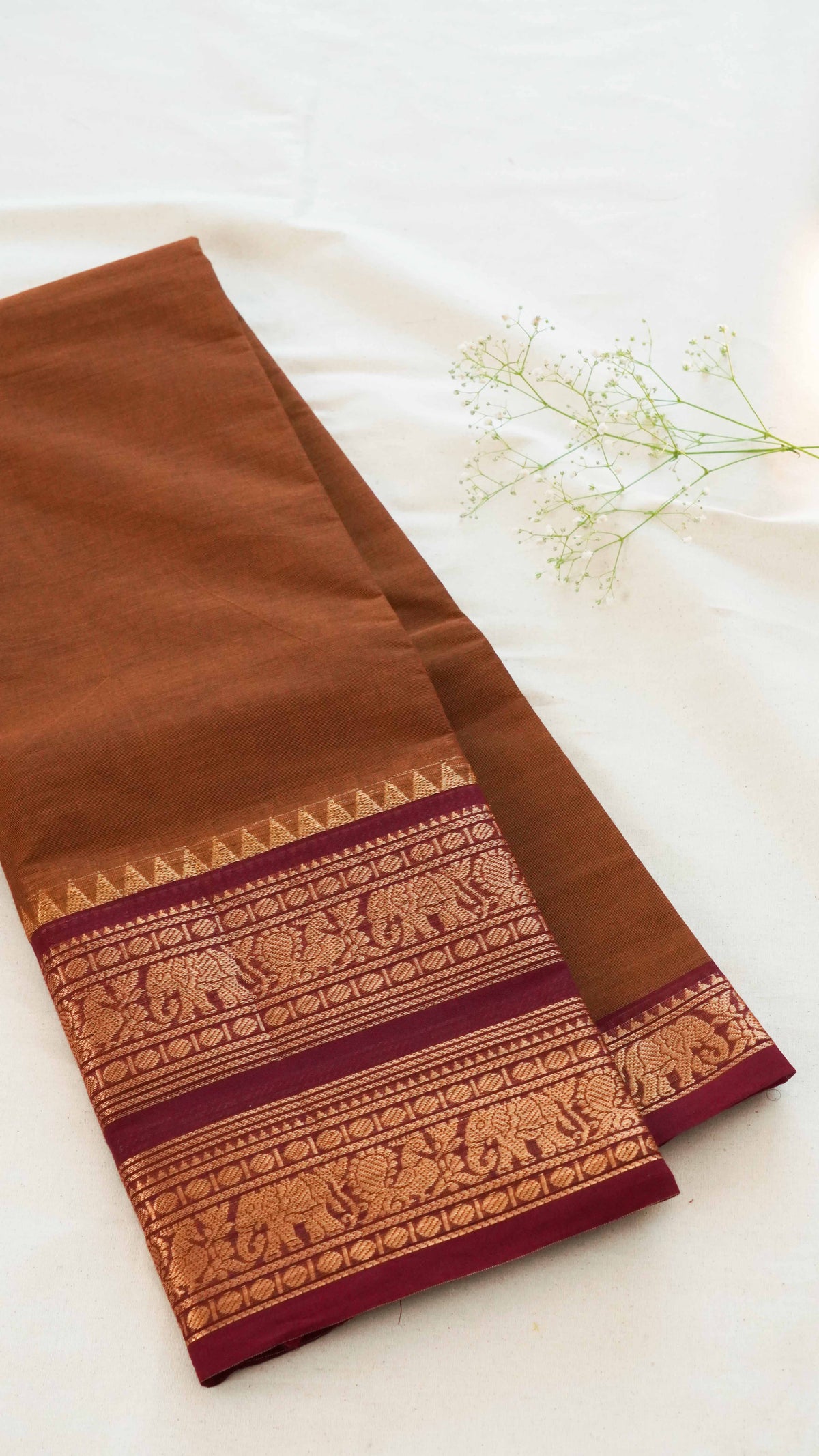 Rettapet Chettinad Cotton Saree CW91