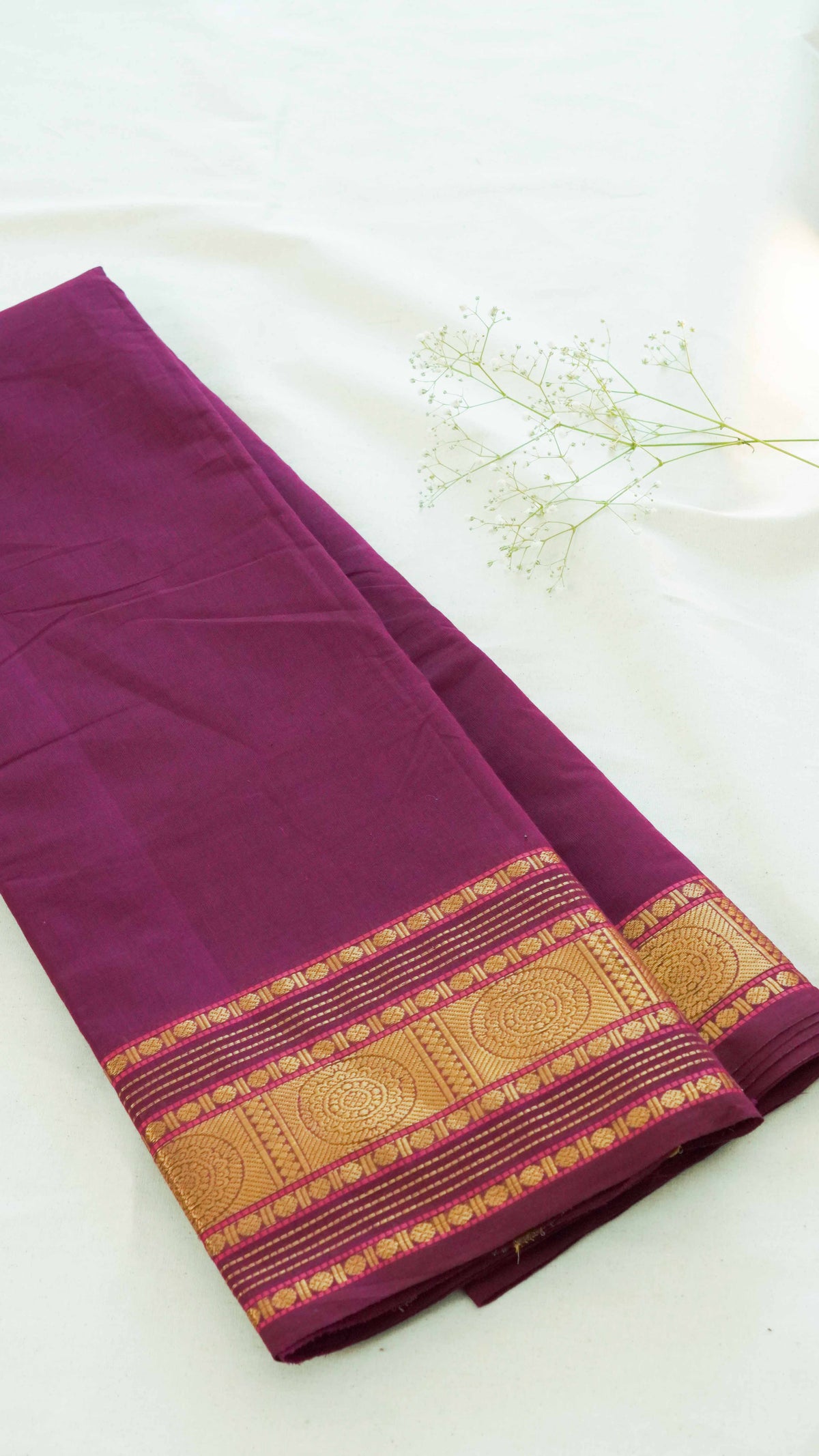 Classic Chettinad Cotton Saree CW75