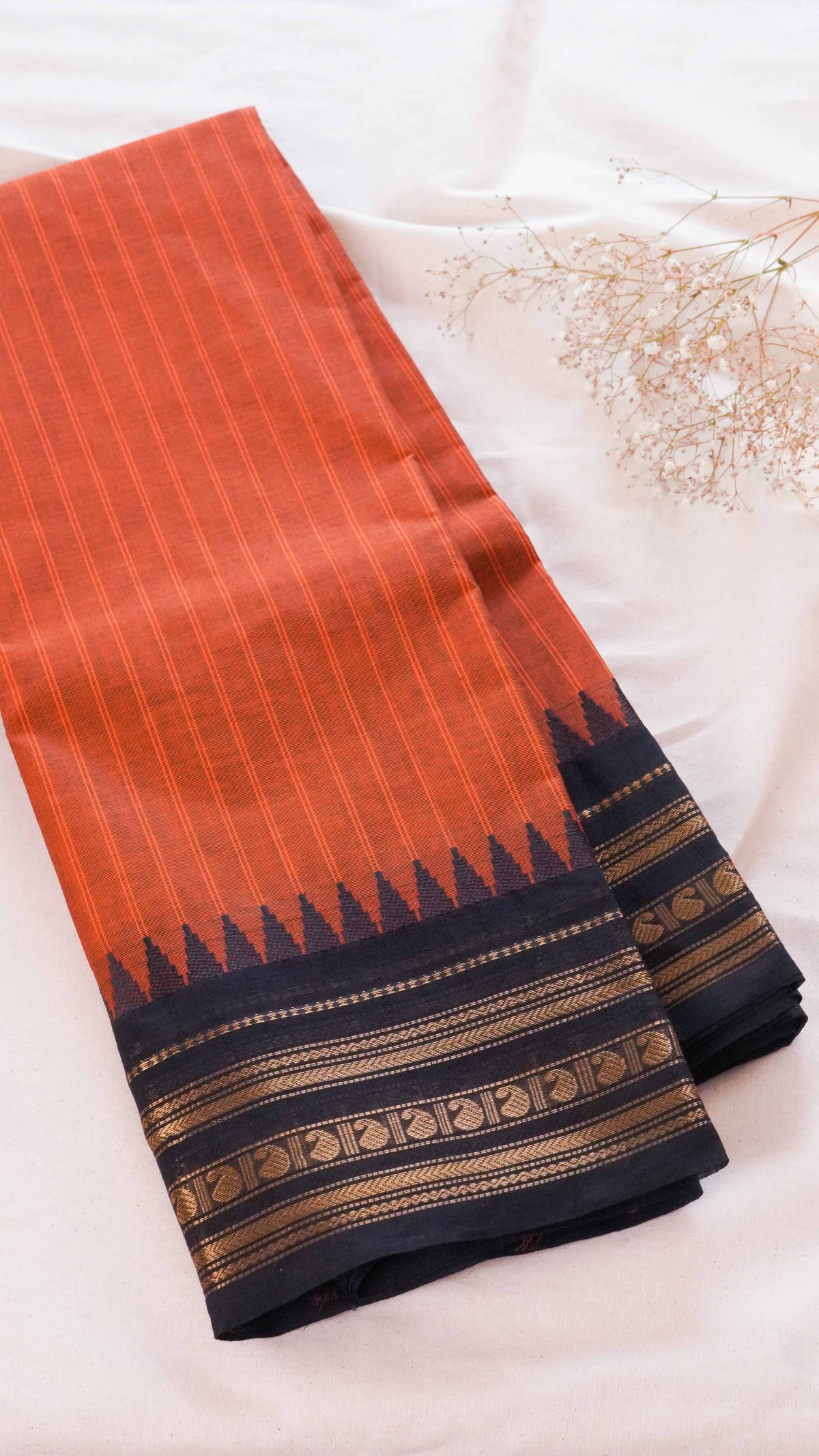 Vairaoosi Chettinad Cotton Saree CW61