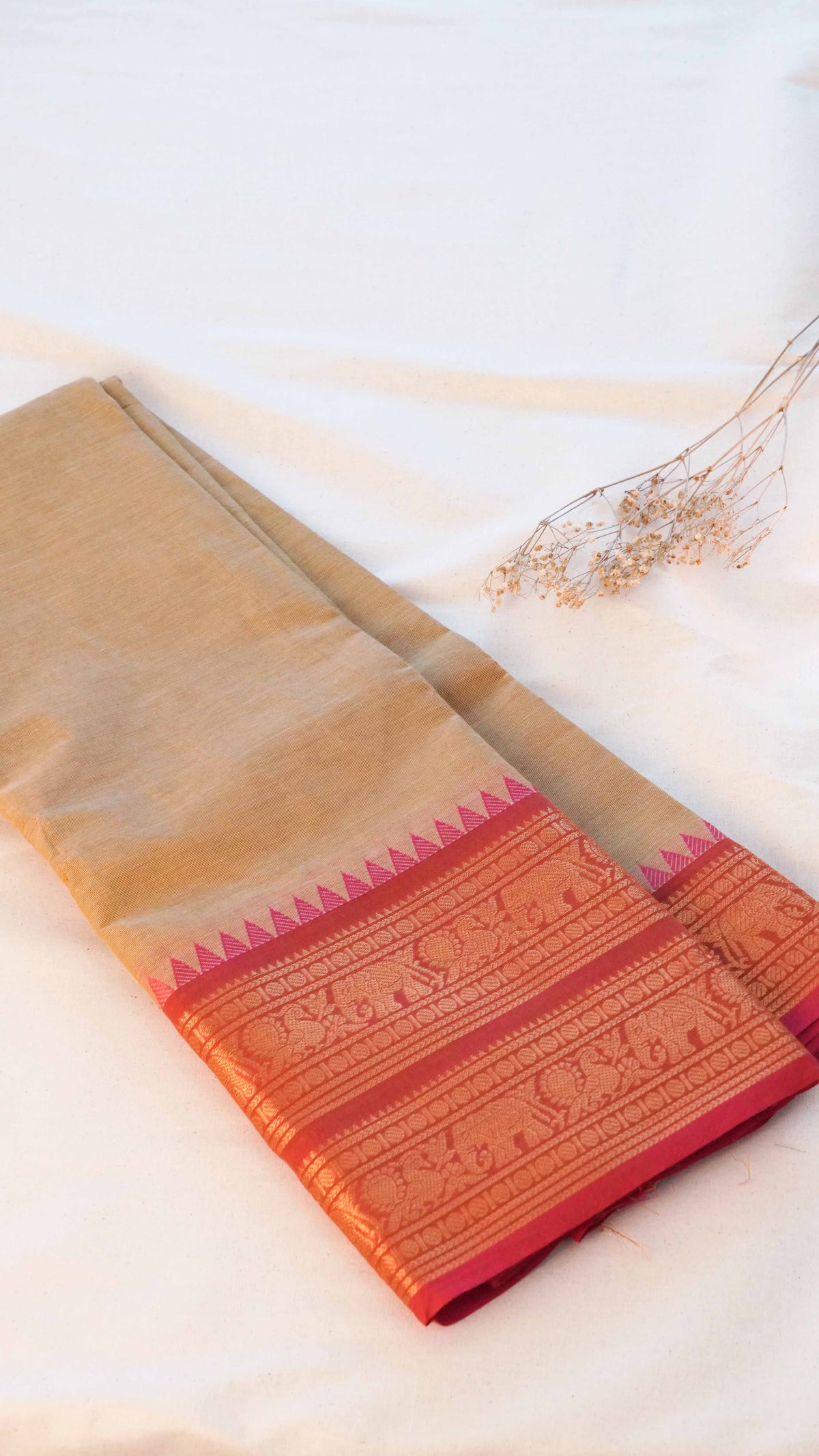 Rettapet Chettinad Cotton Saree CW148
