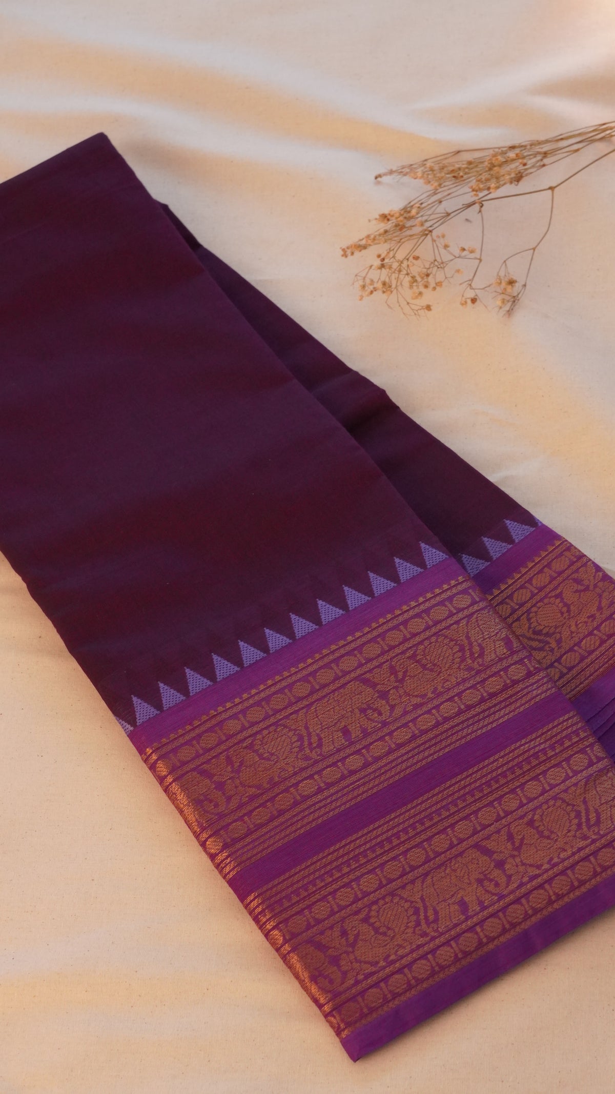 RettaPet Chettinad Cotton Saree CW153