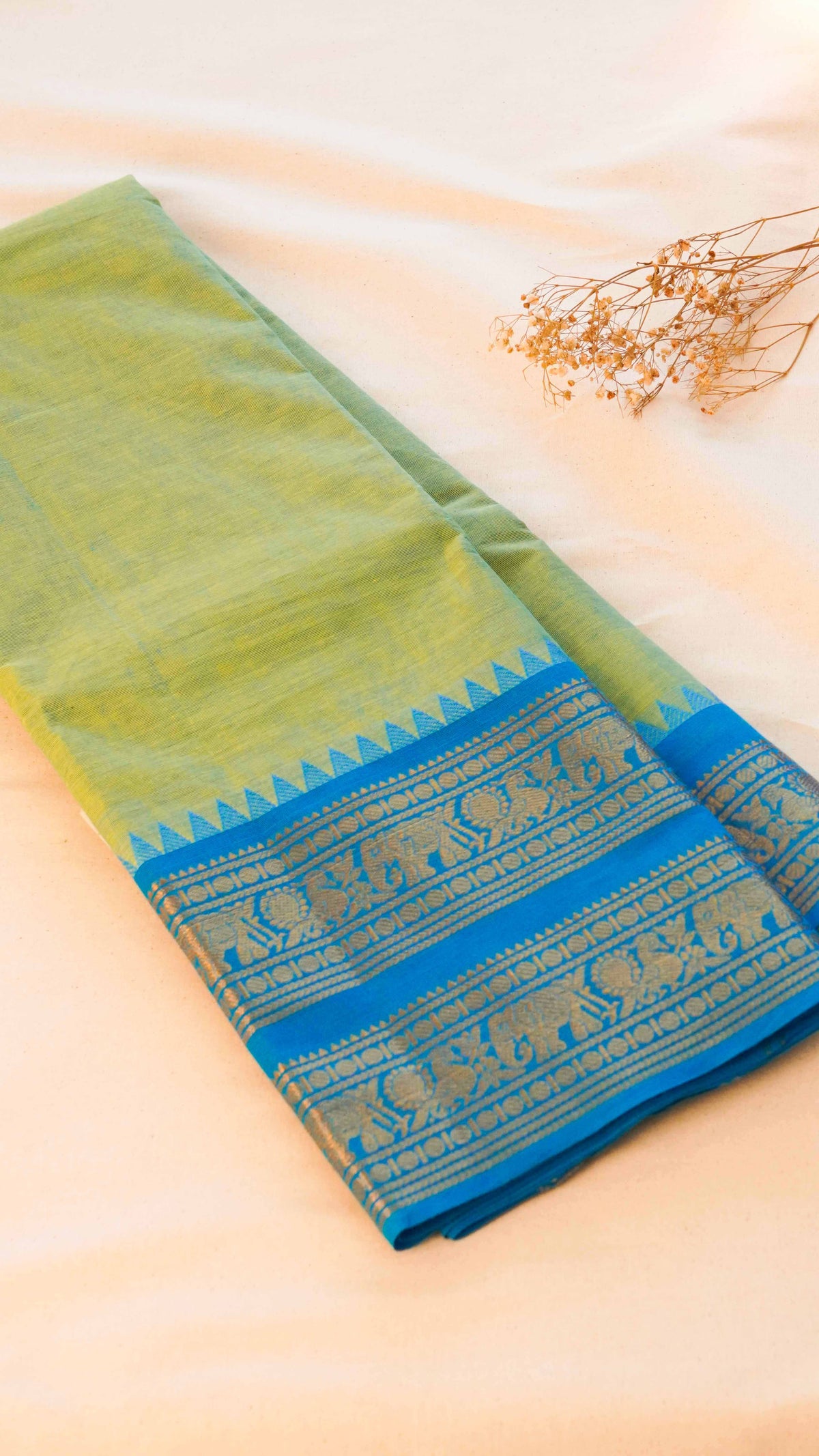 Rettapet Chettinad Cotton Saree CW156