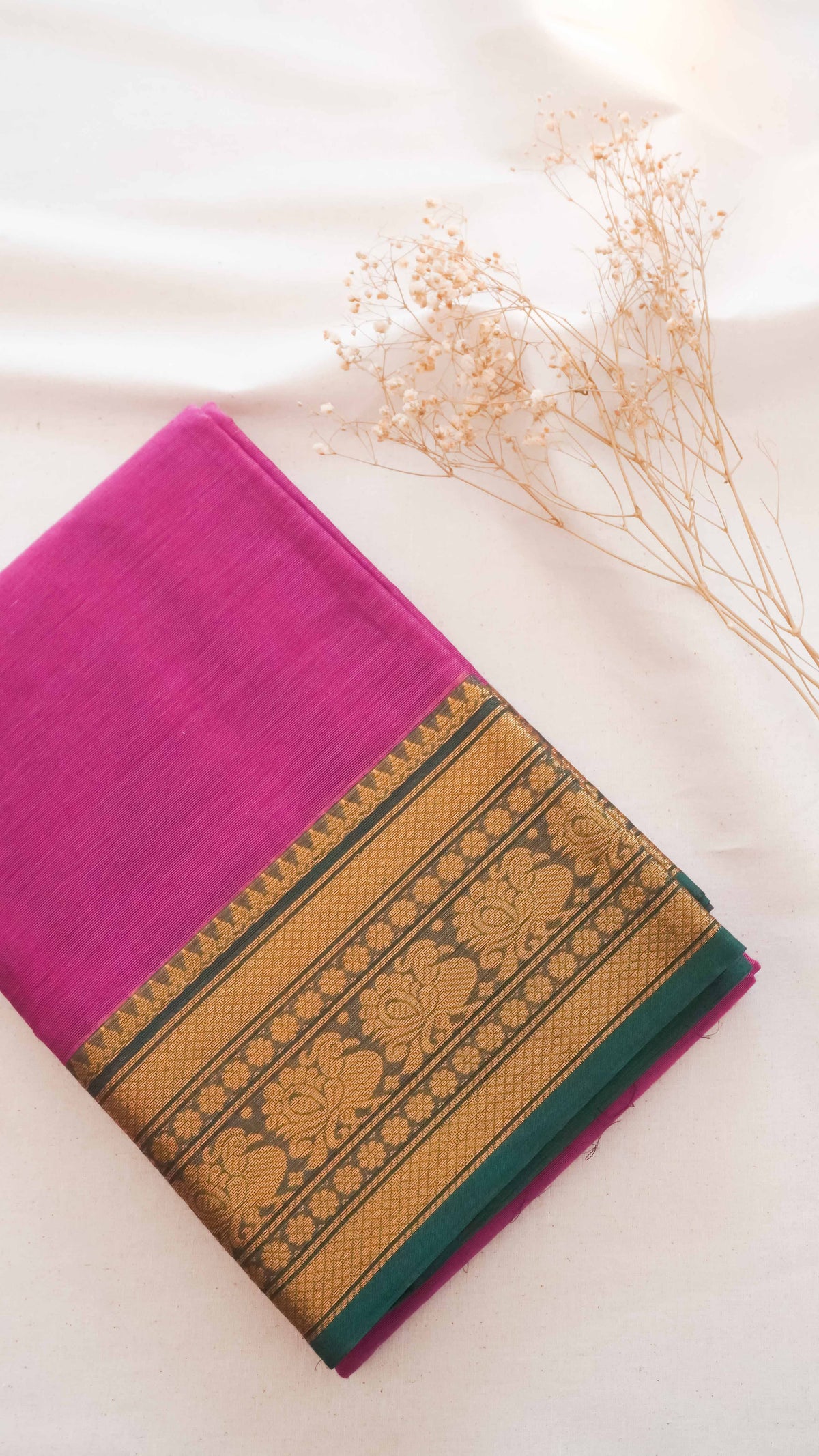 Kanchi Chettinad Cotton Saree CW31