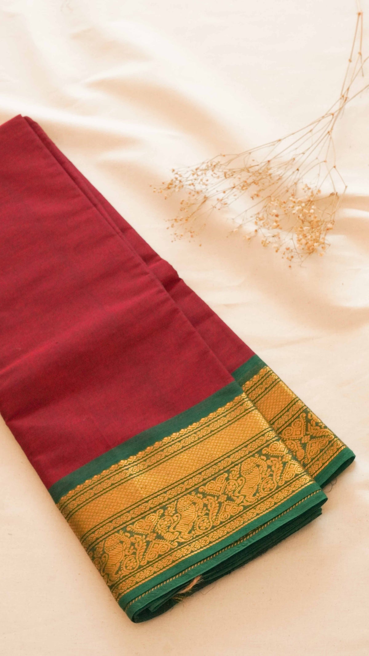 Kanchi Chettinad Cotton Saree CW27