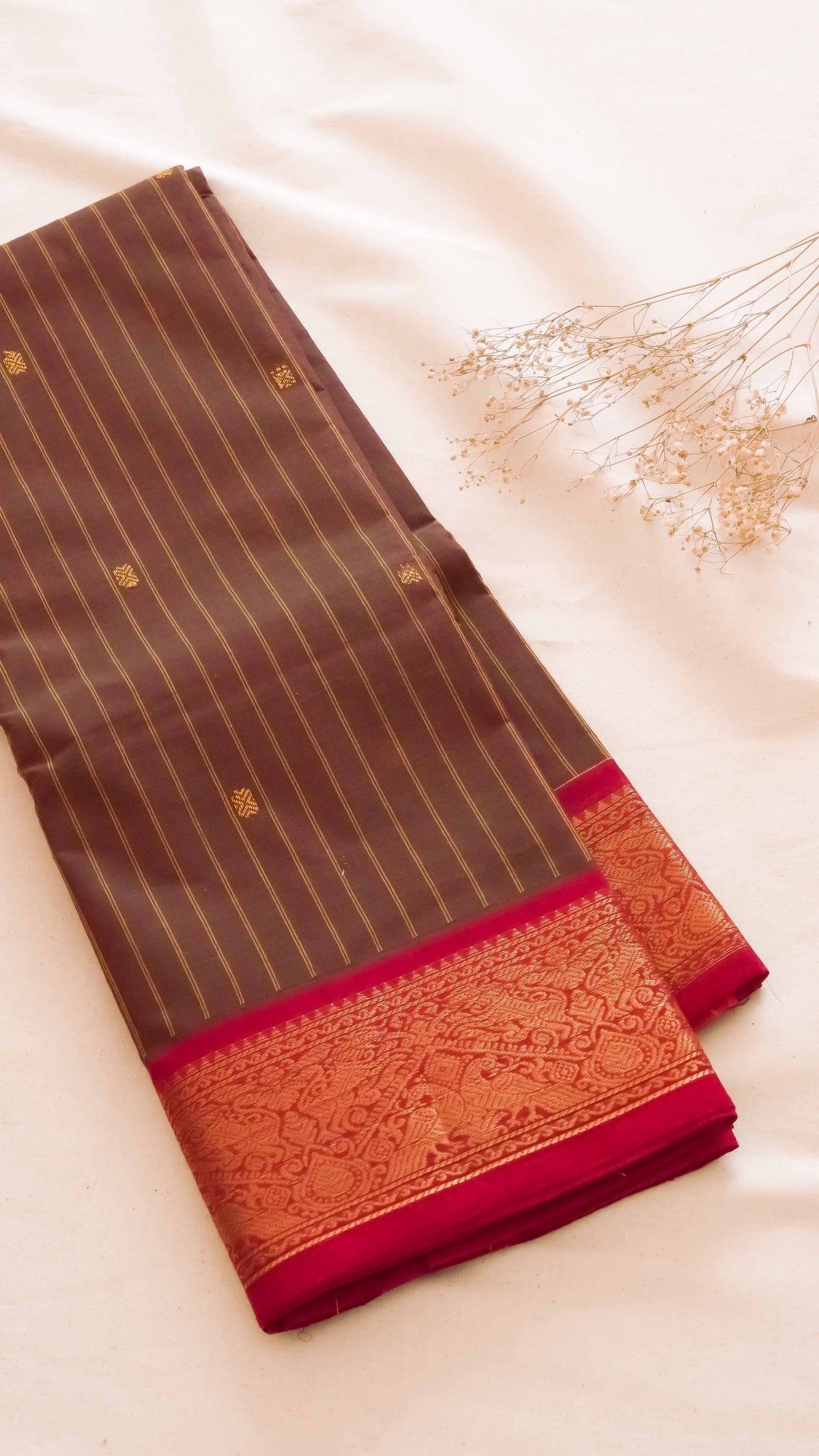 Vairaoosi Chettinad Cotton Saree CW24