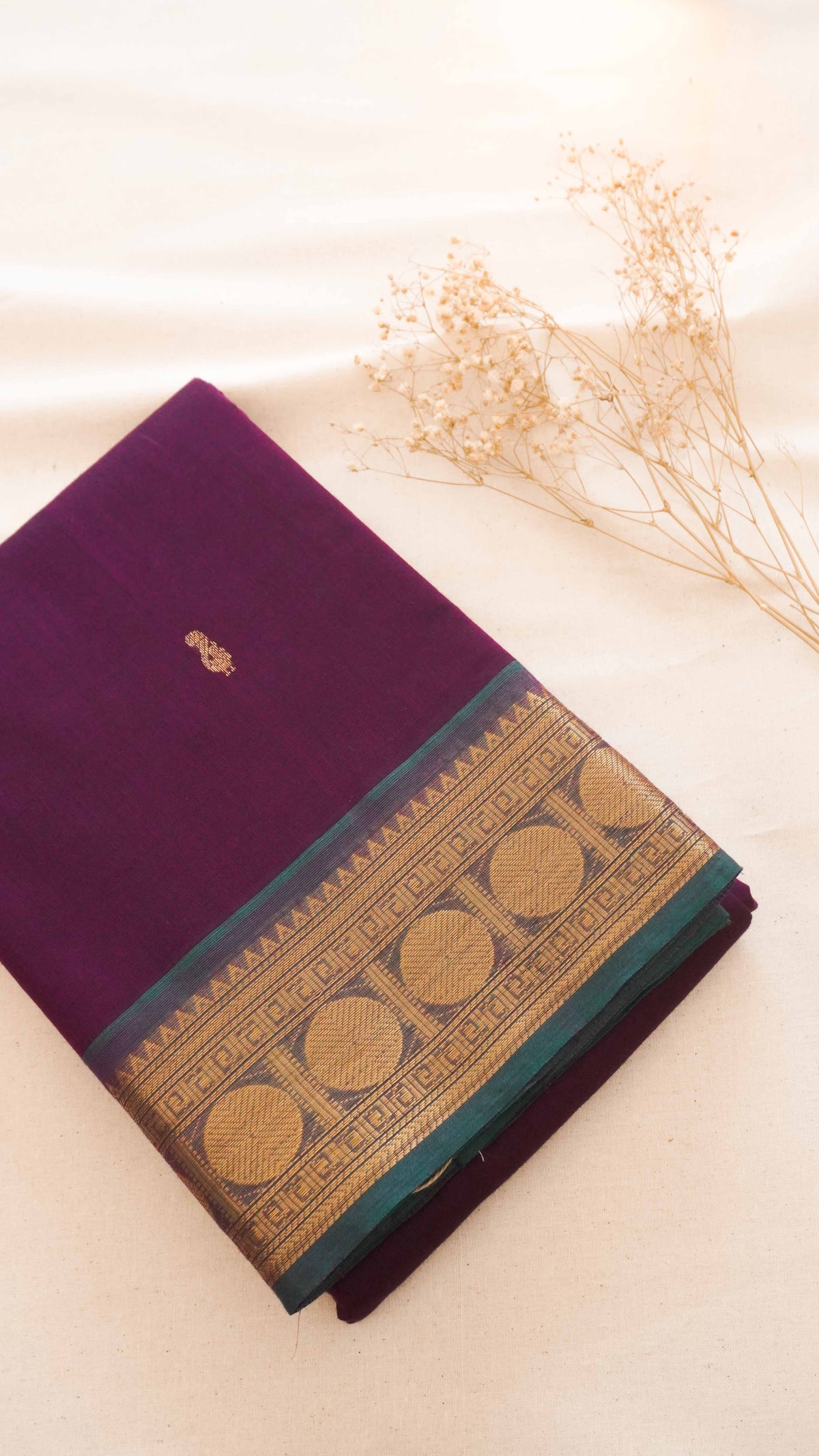Classic Chettinad Cotton Saree CW21
