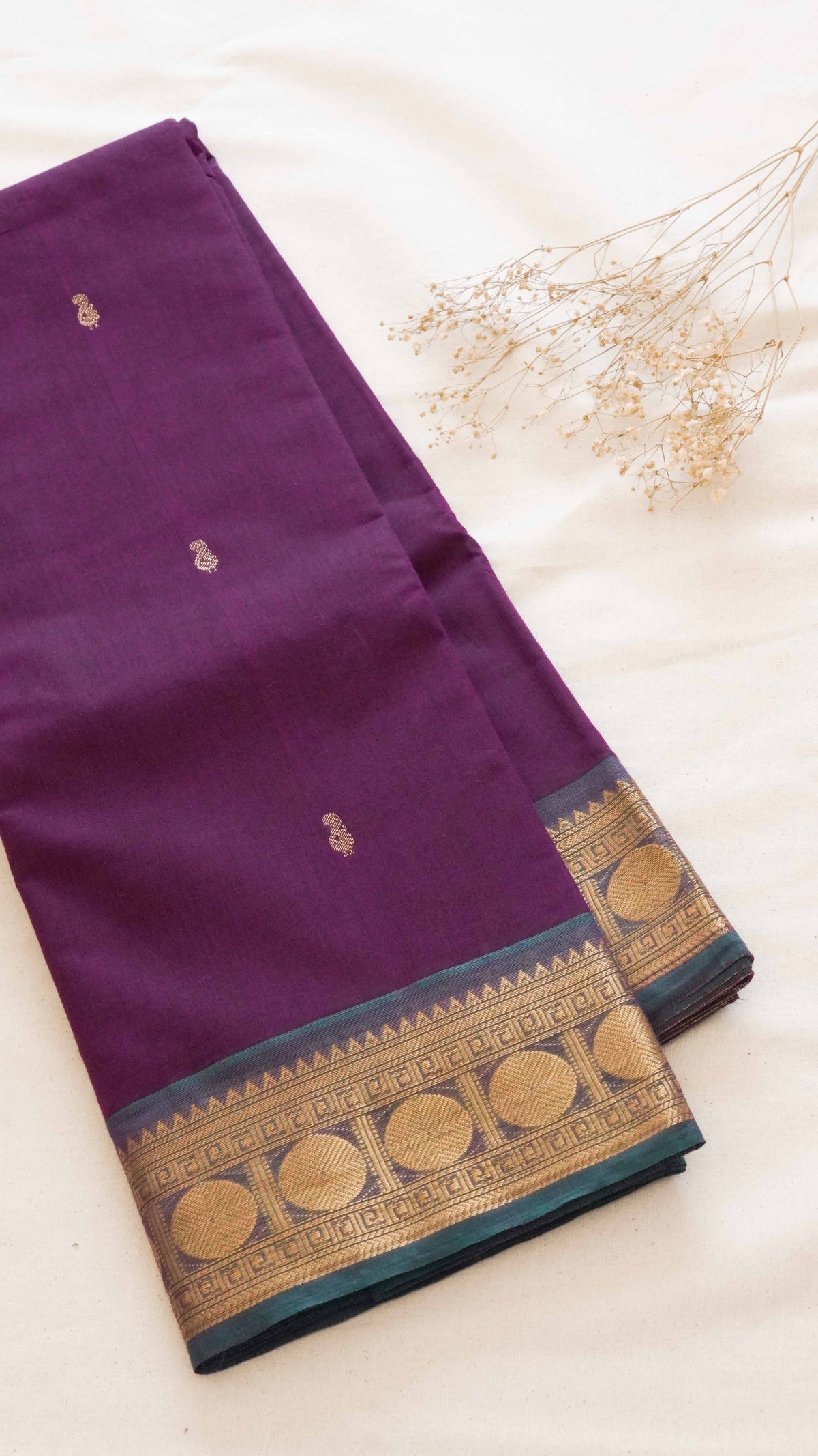 Classic Chettinad Cotton Saree CW21
