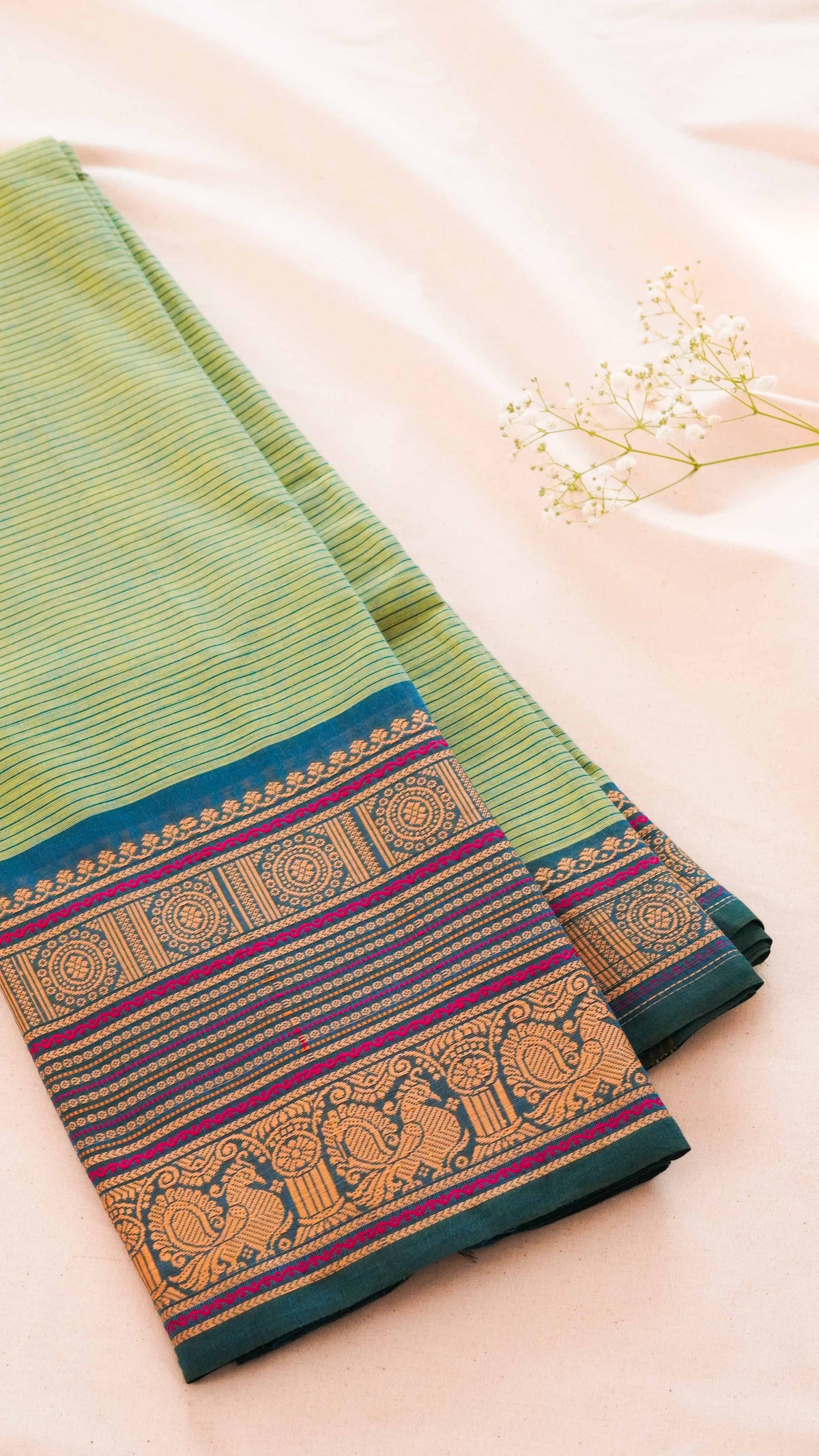 Classic Chettinad Cotton Saree CW142