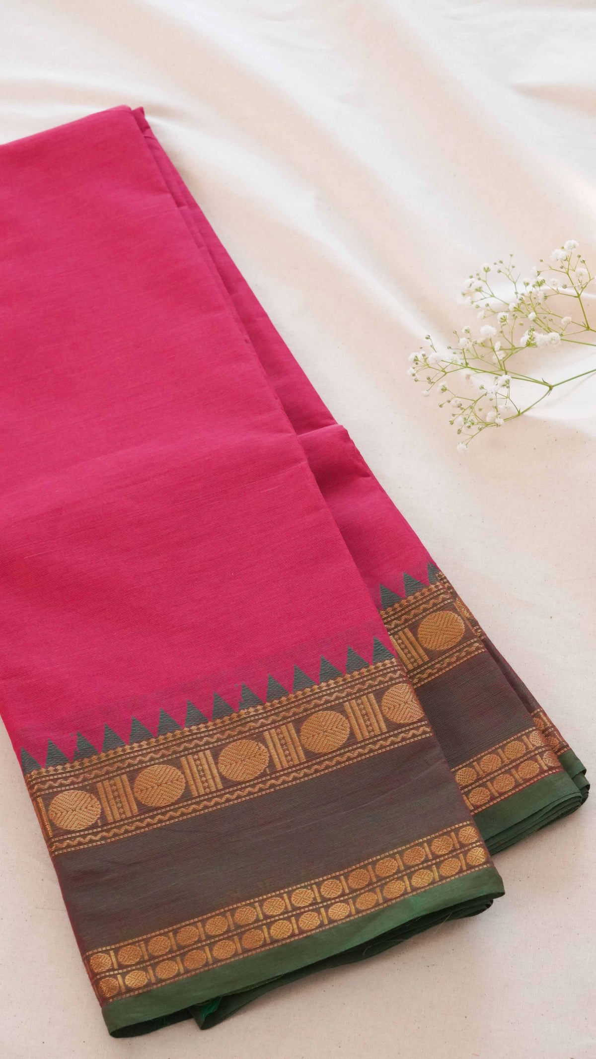 Classic Chettinad Cotton Saree CW129