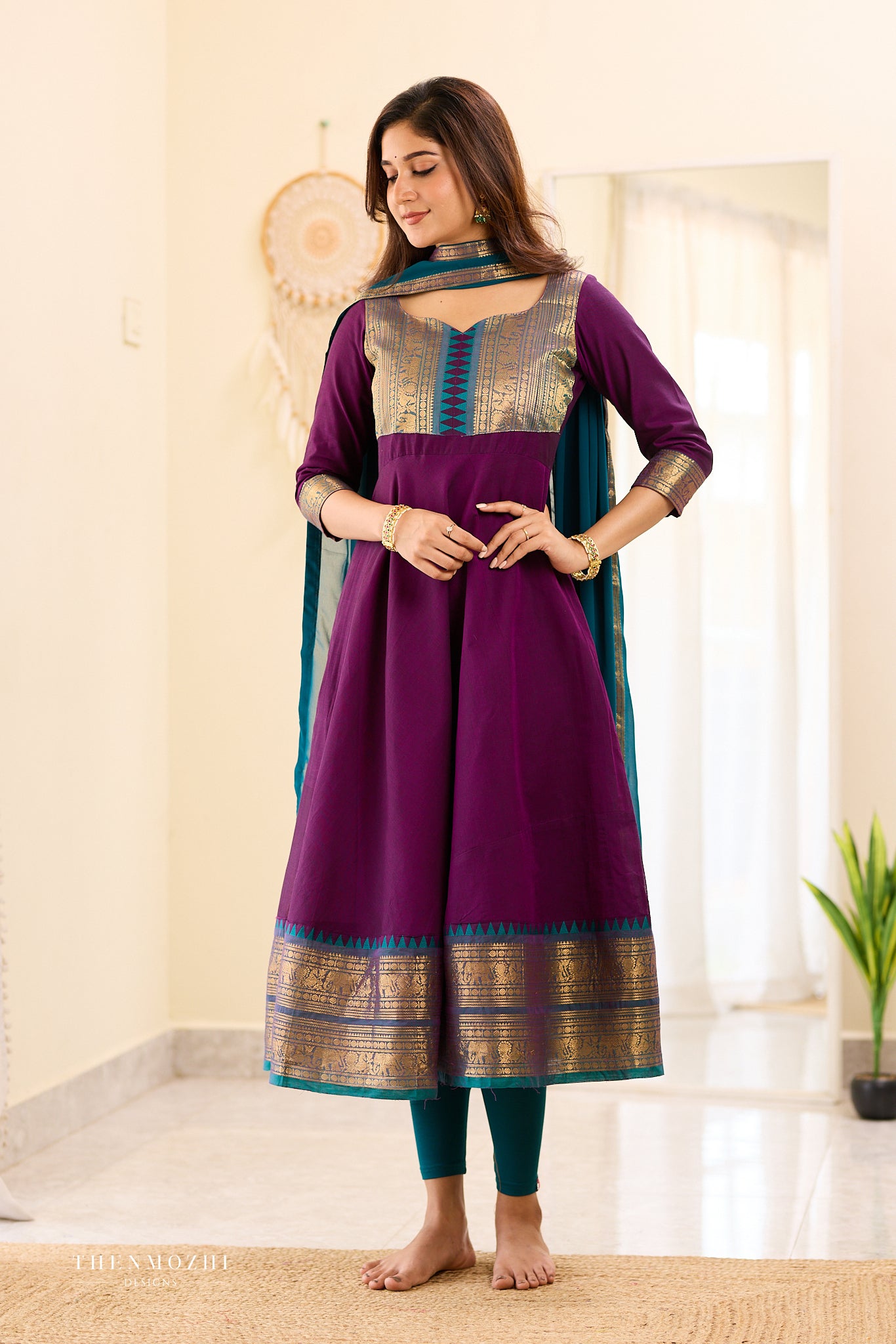 Mulberry Chettinad Anarkali