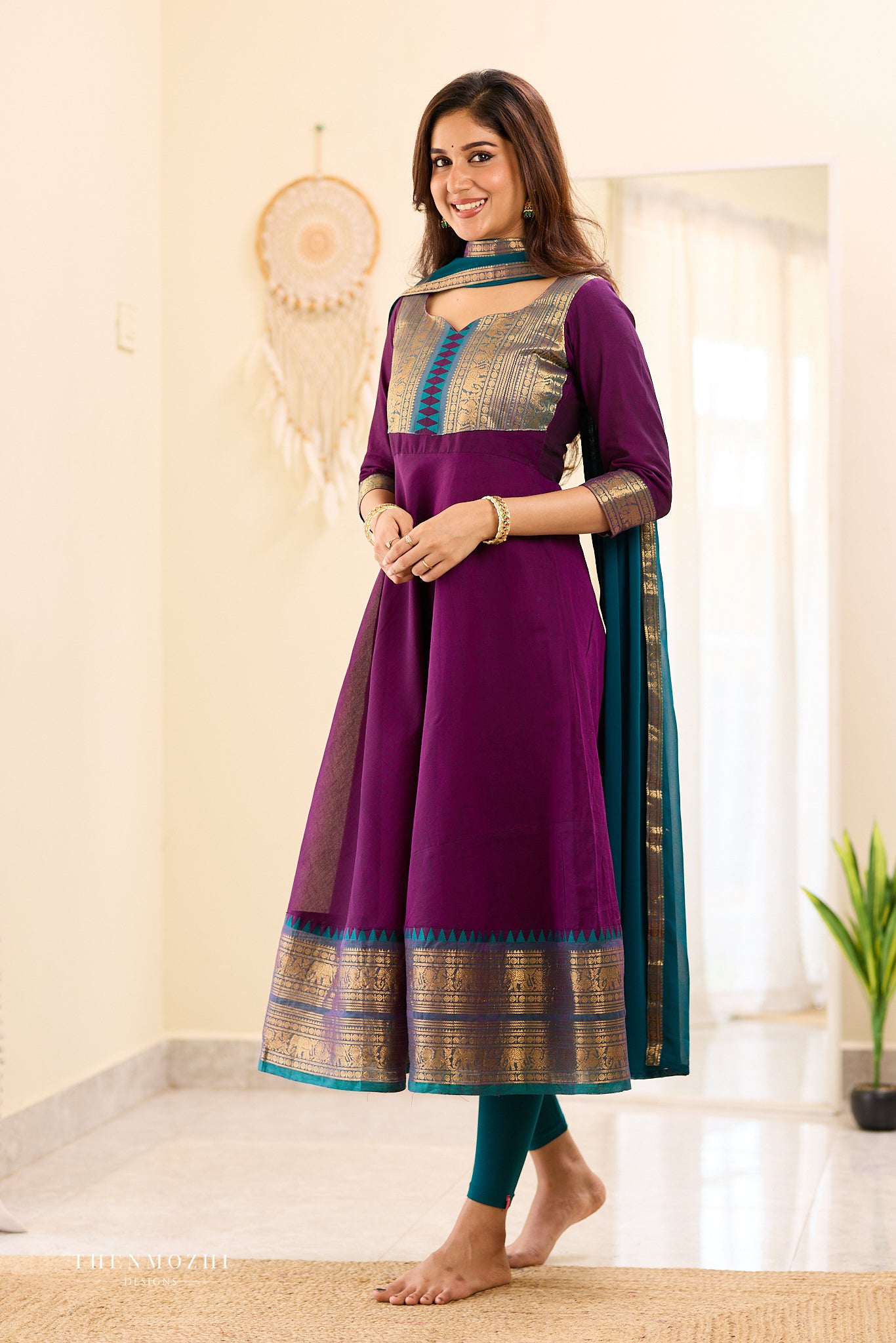 Mulberry Chettinad Anarkali