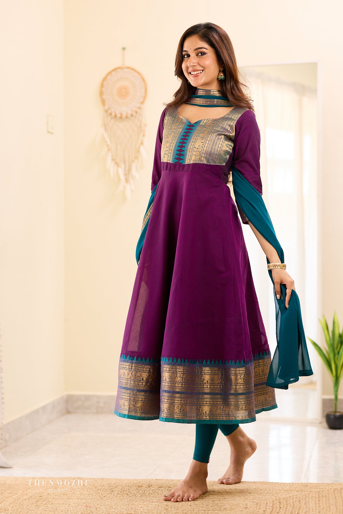 Mulberry Chettinad Anarkali