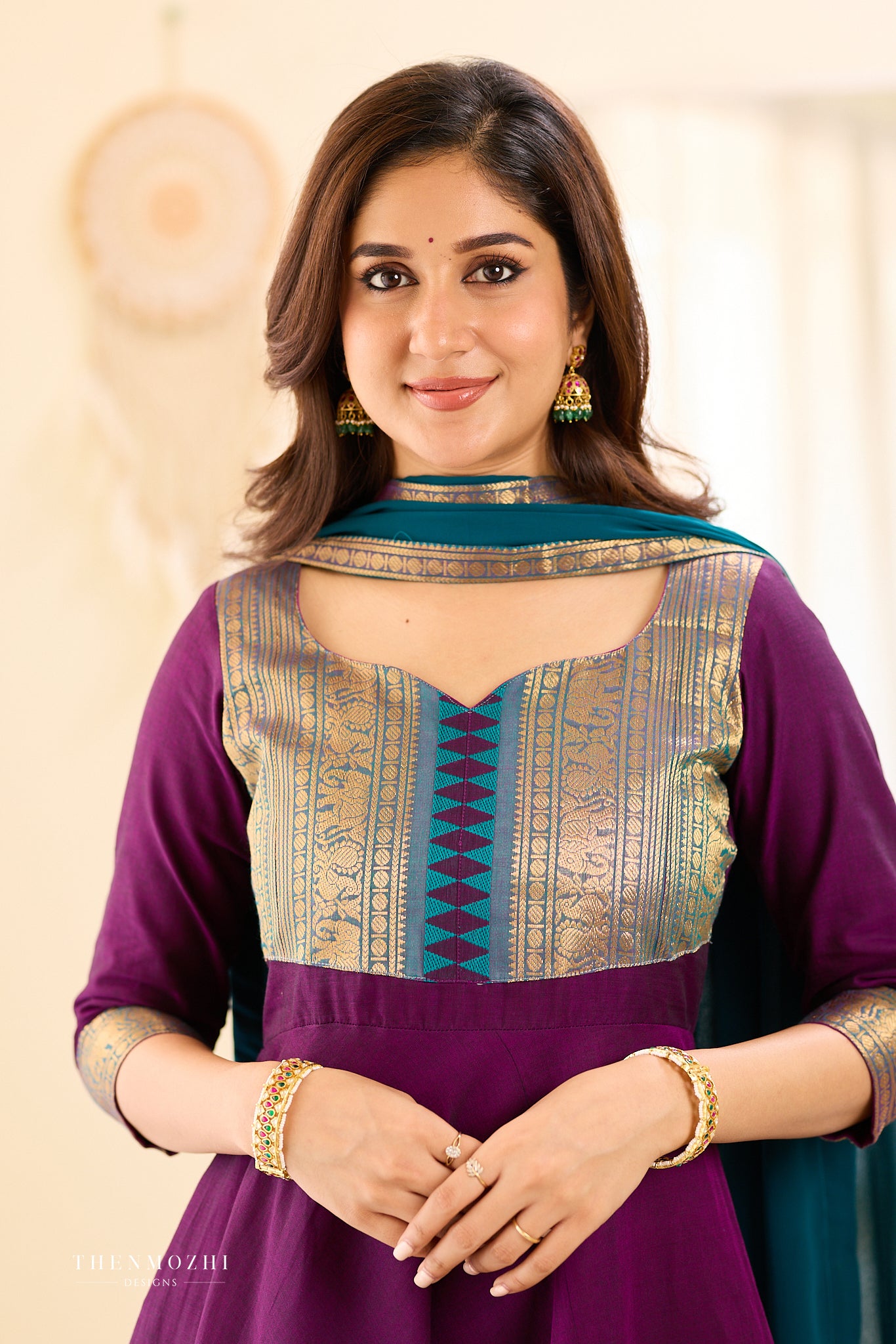 Mulberry Chettinad Anarkali