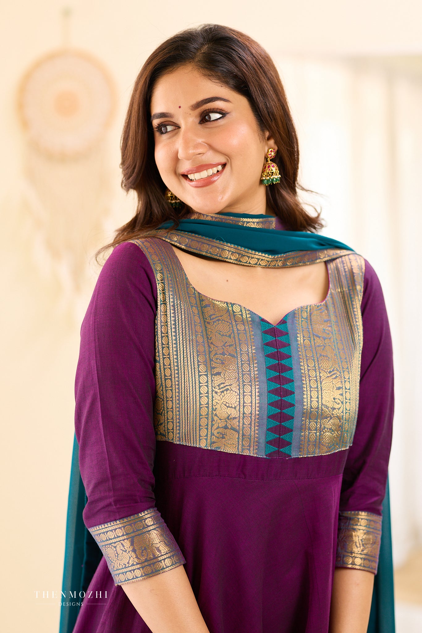 Mulberry Chettinad Anarkali