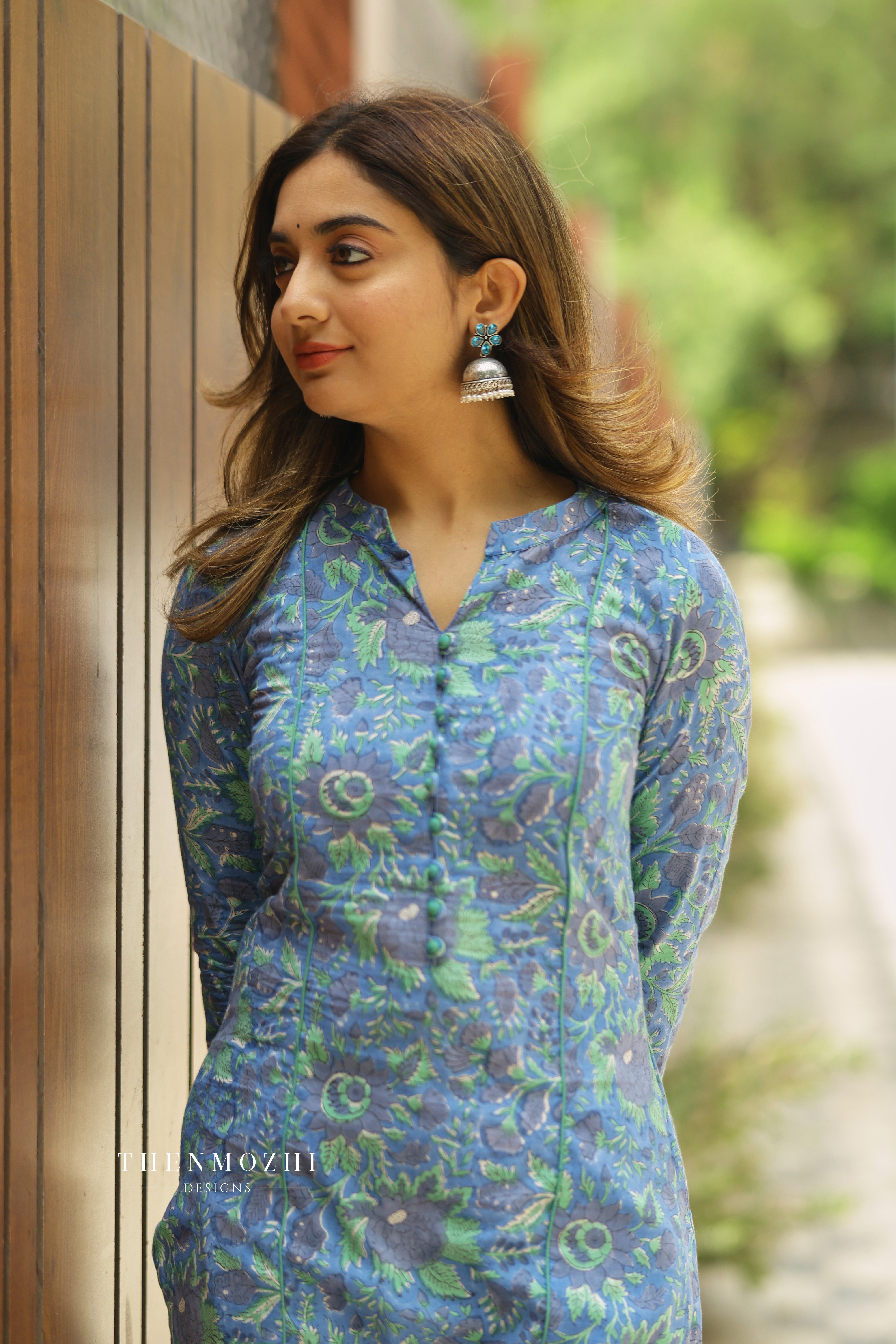 Blue Printed Co-ord Set