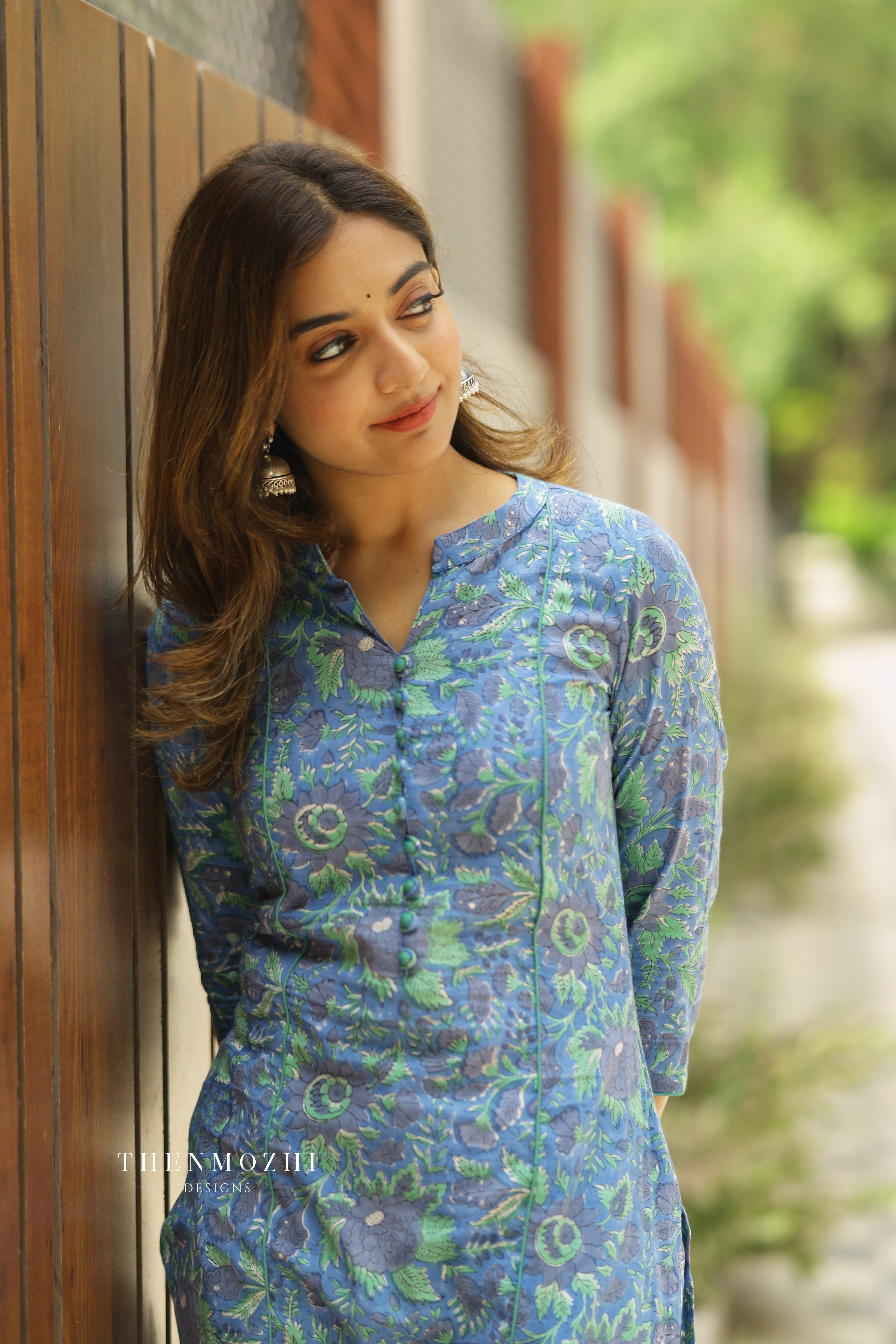 Blue Printed Co-ord Set