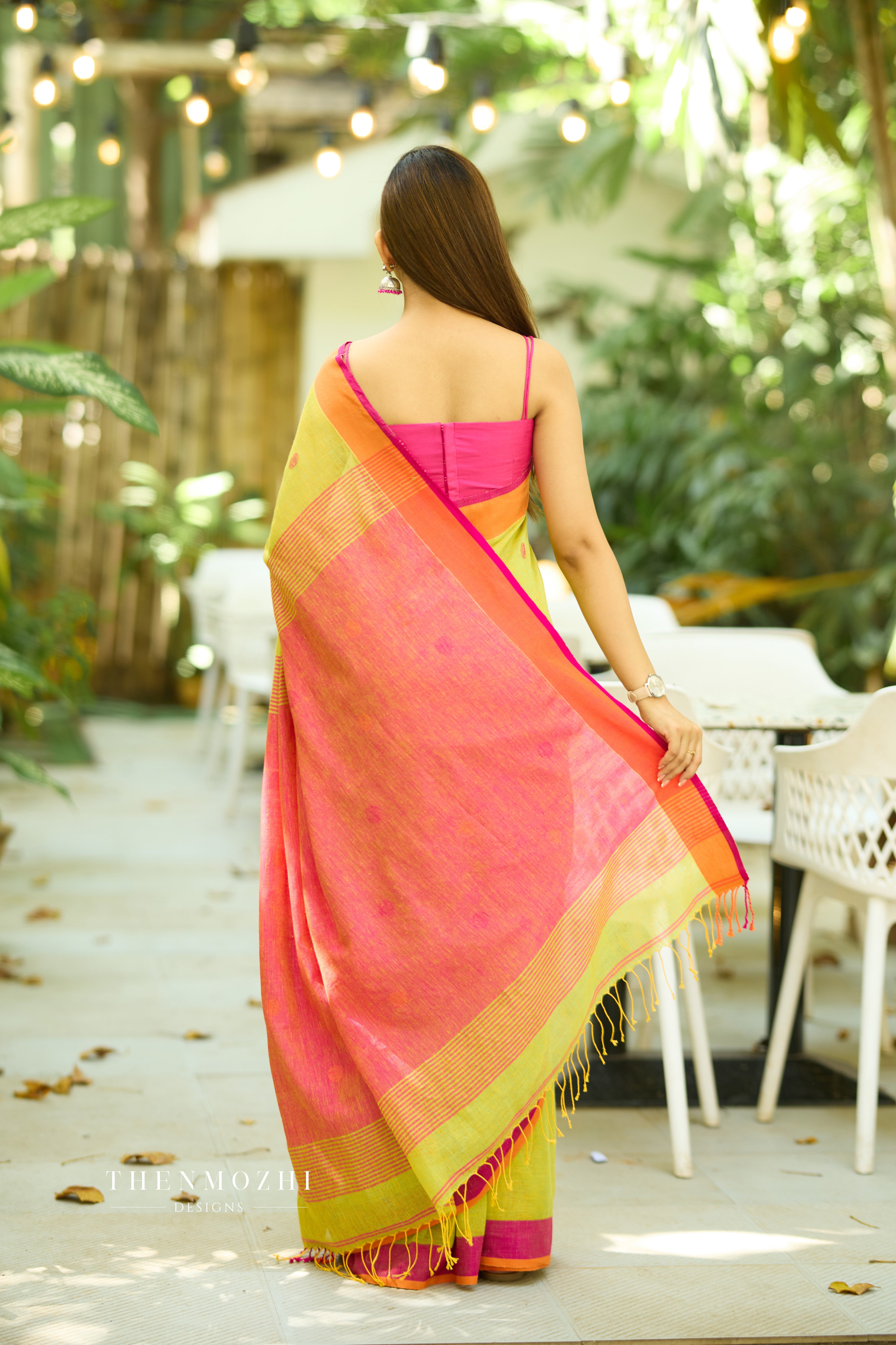 Pink Sleeveless Blouse