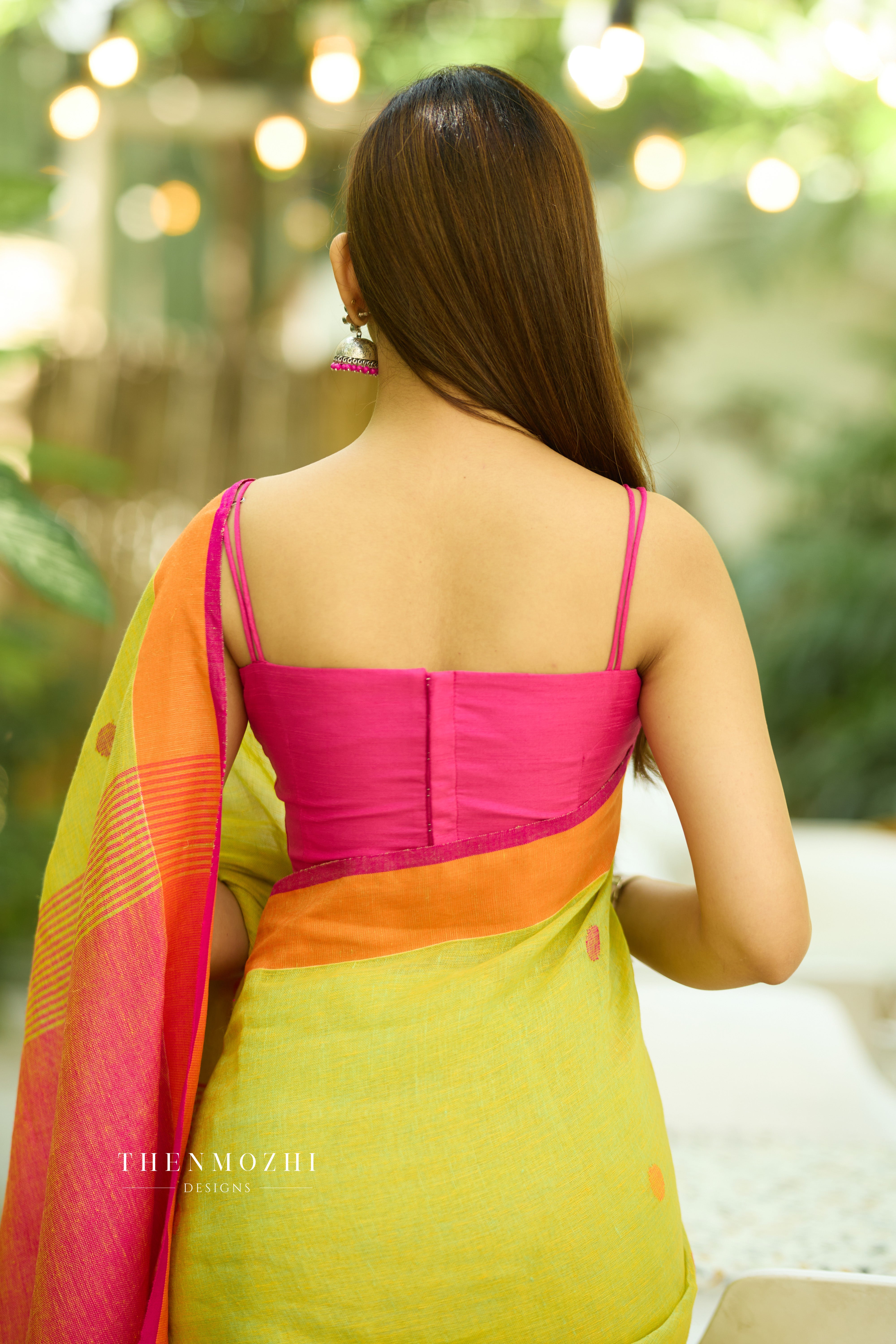 Pink Sleeveless Blouse