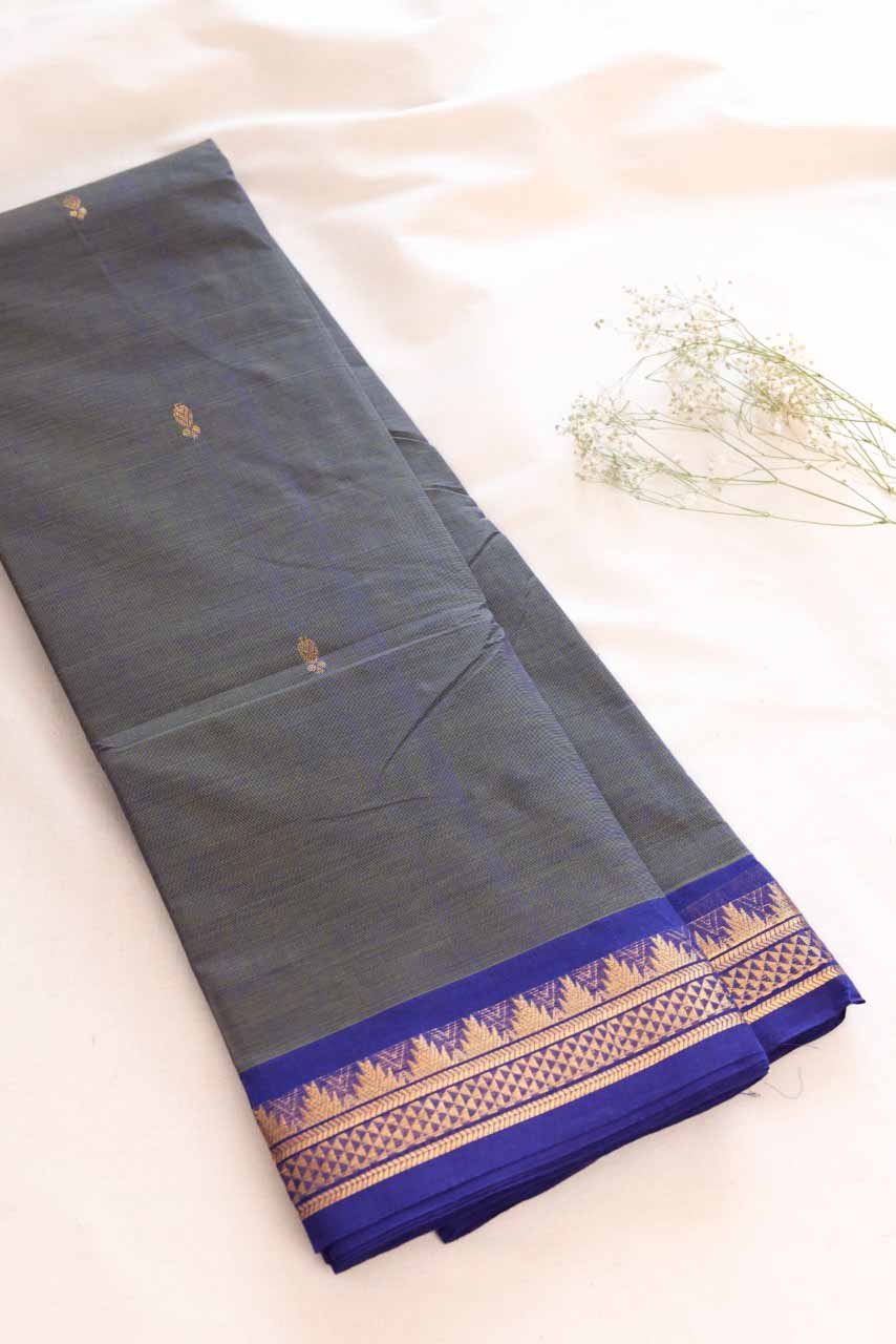 Butta Chettinad Cotton Saree CW315