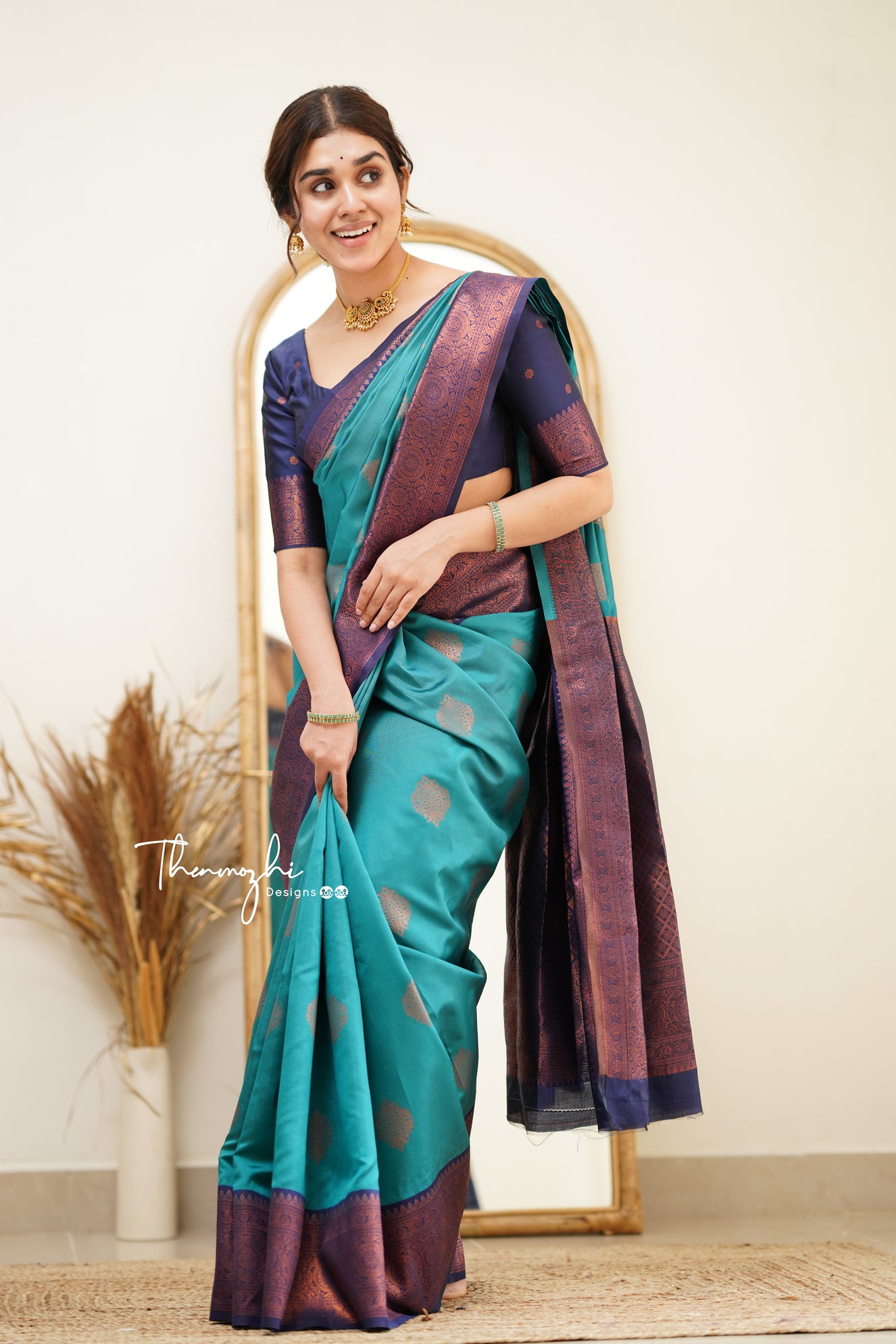 Light Blue with Dark Blue Border