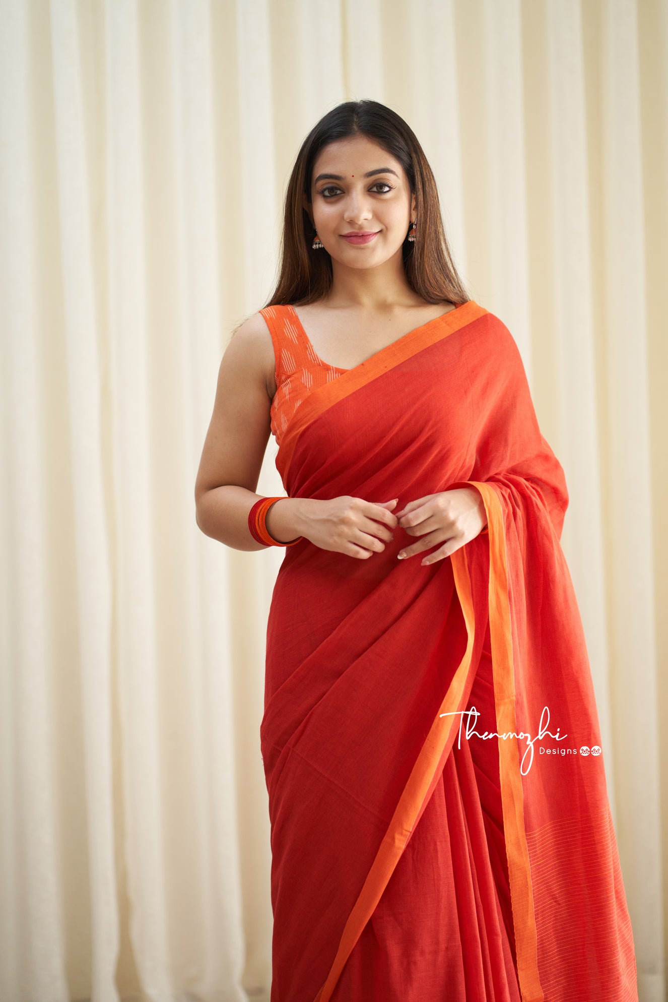 Red and Orange (Soft cotton)