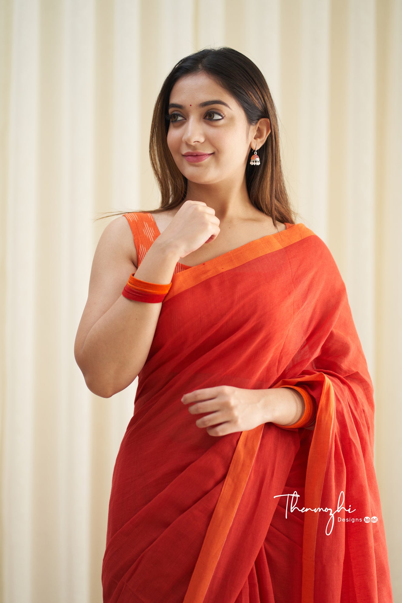 Red and Orange (Soft cotton)