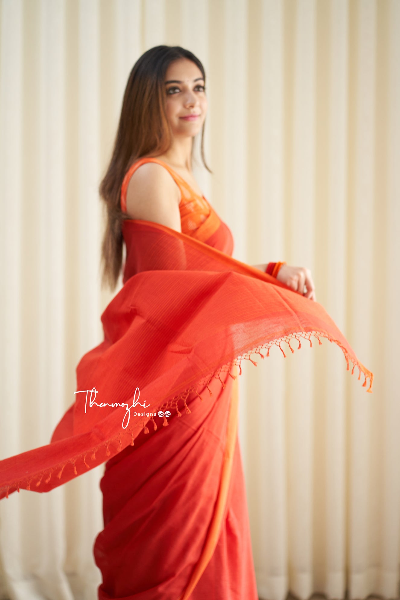 Red and Orange (Soft cotton)