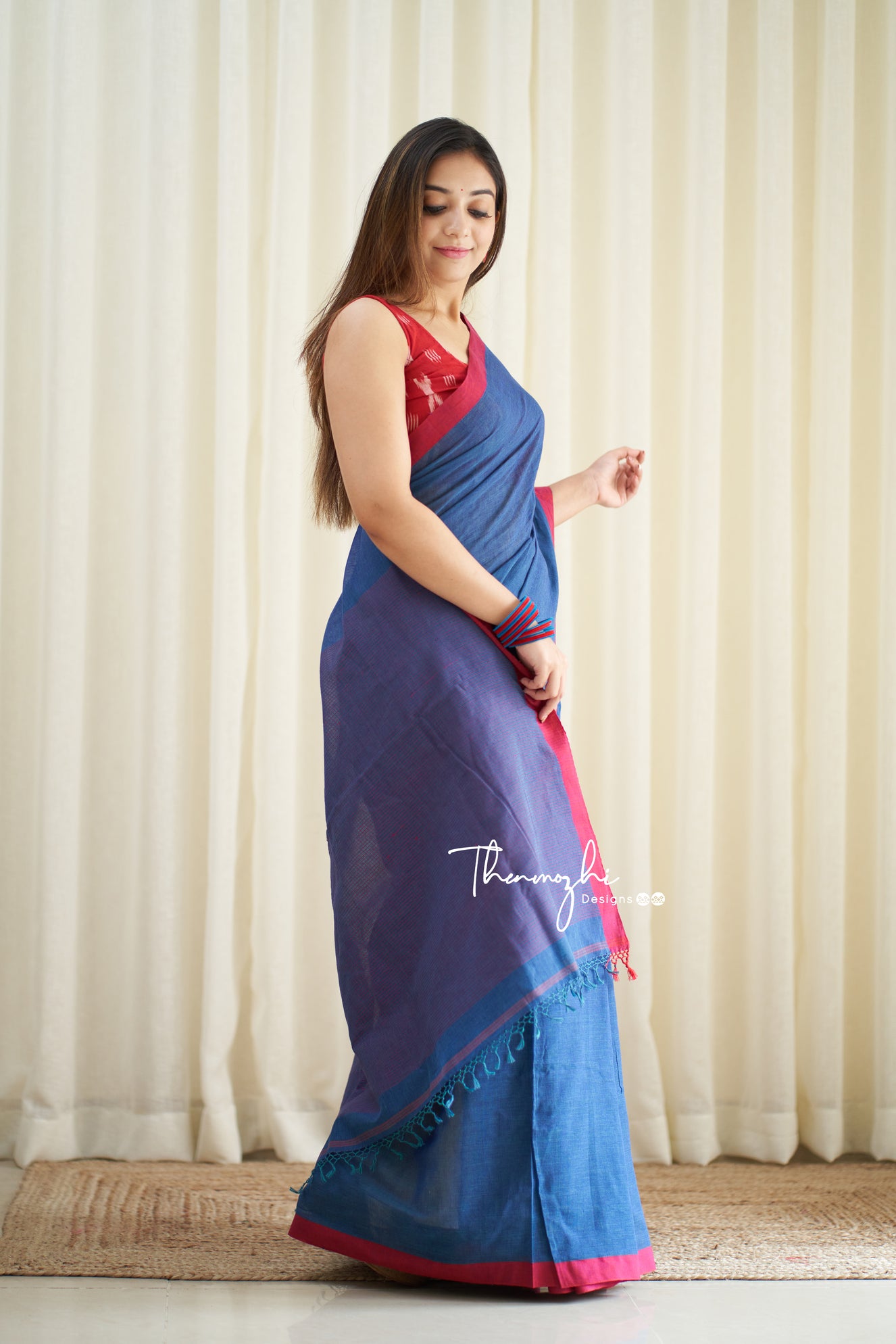 Blue and Red (Soft cotton)