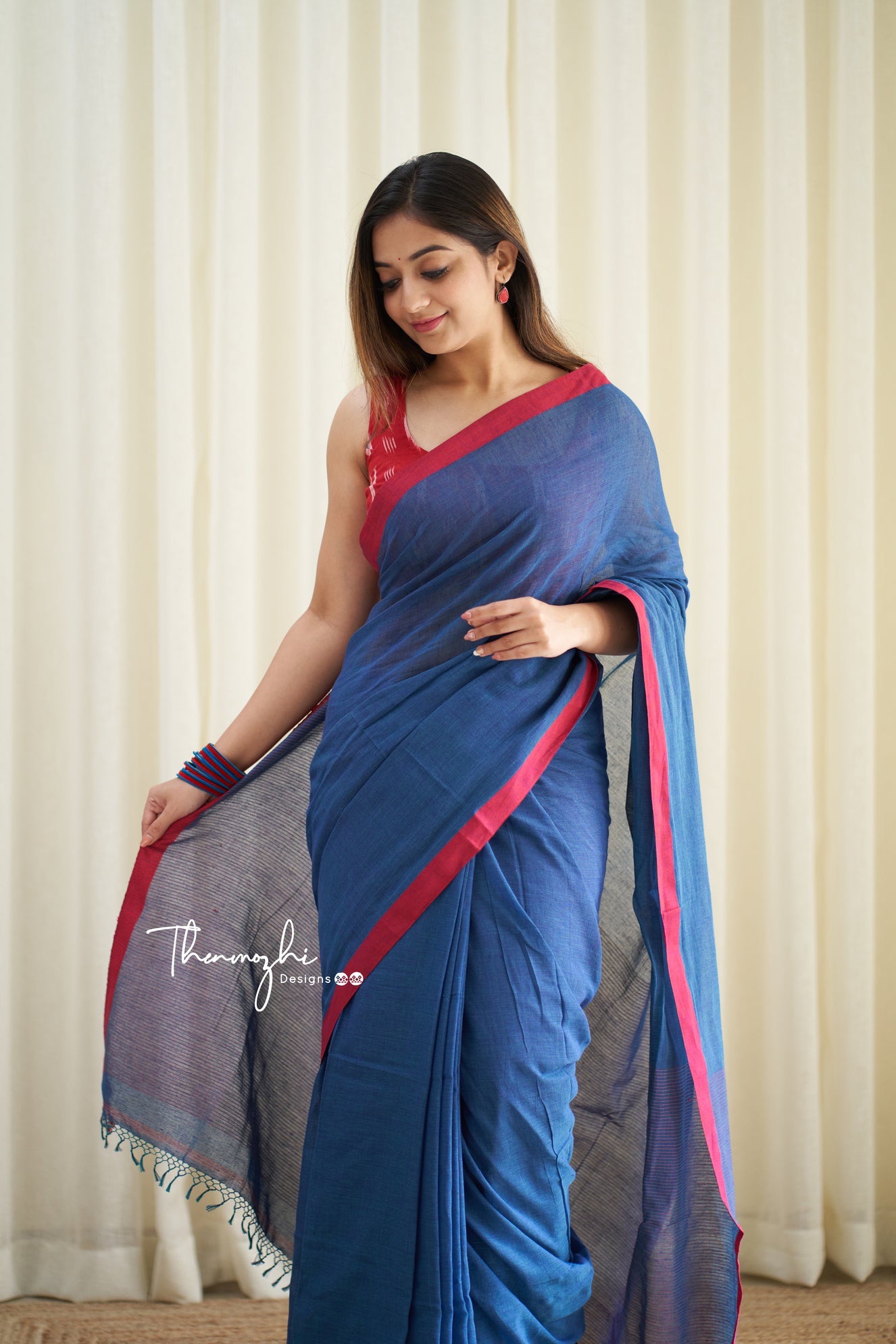 Blue and Red (Soft cotton)