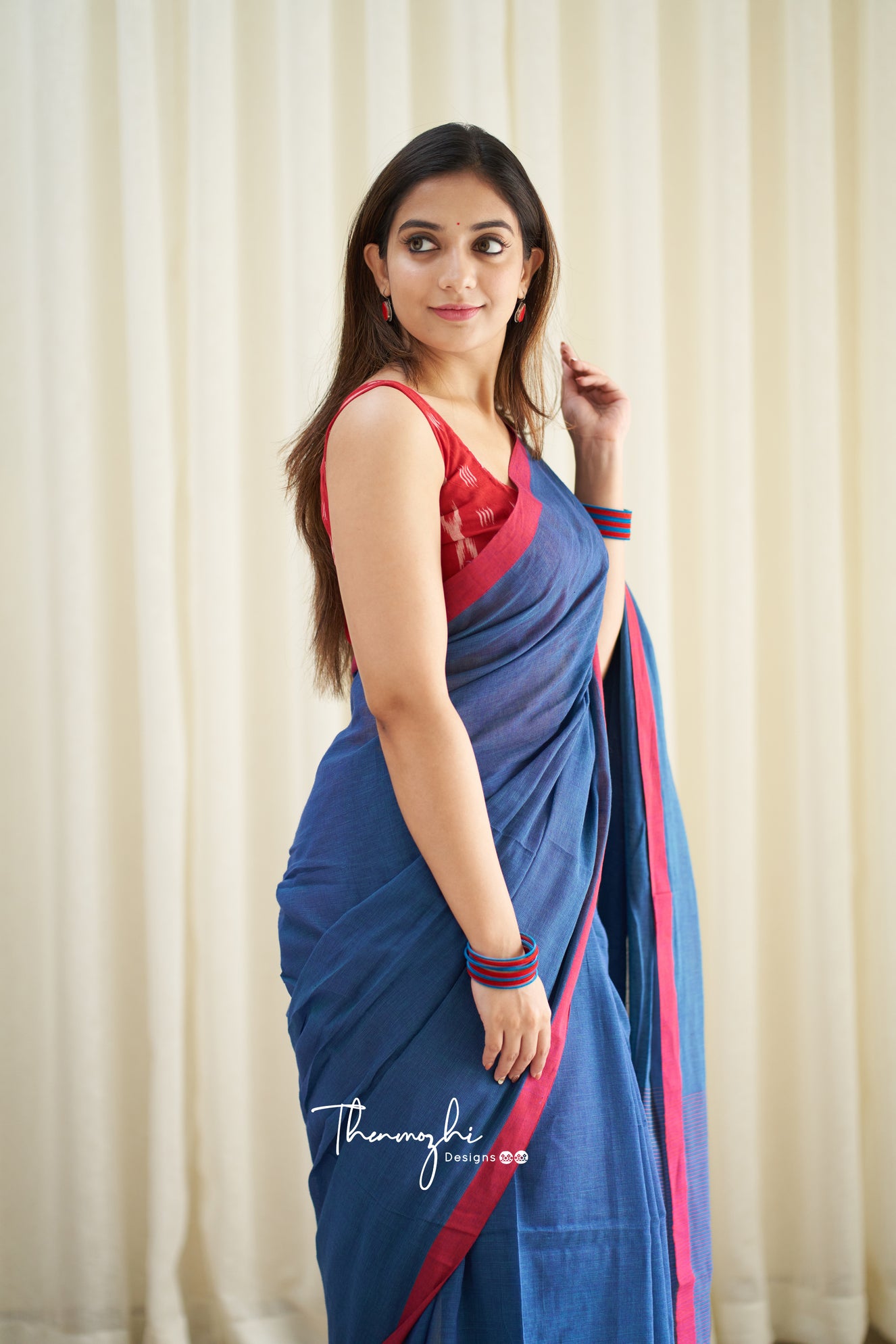 Blue and Red (Soft cotton)