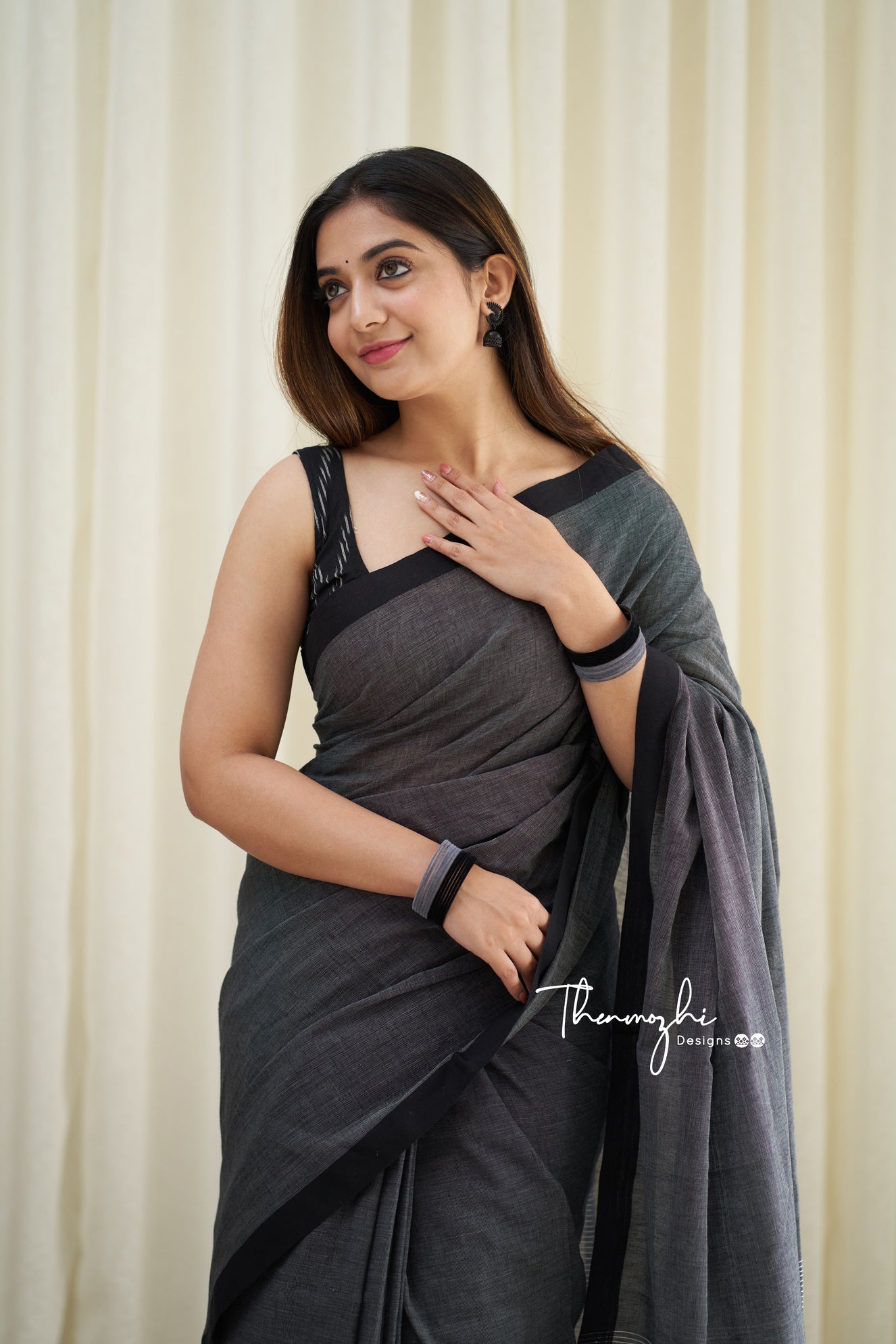 Black and Grey (Soft Cotton)