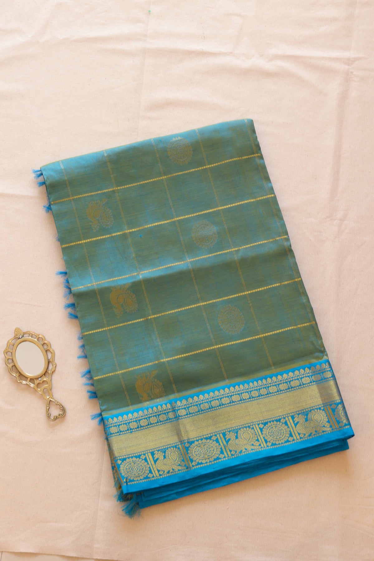 Kanchi Silk Cotton Saree A156