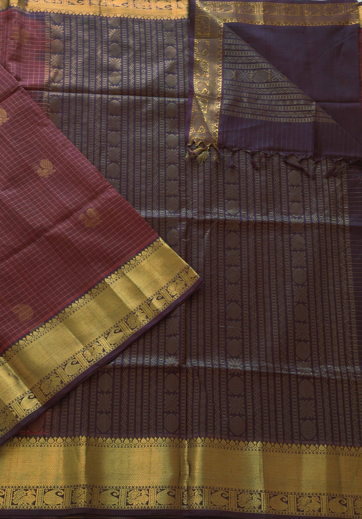 Kanchi Silk Cotton Saree A159