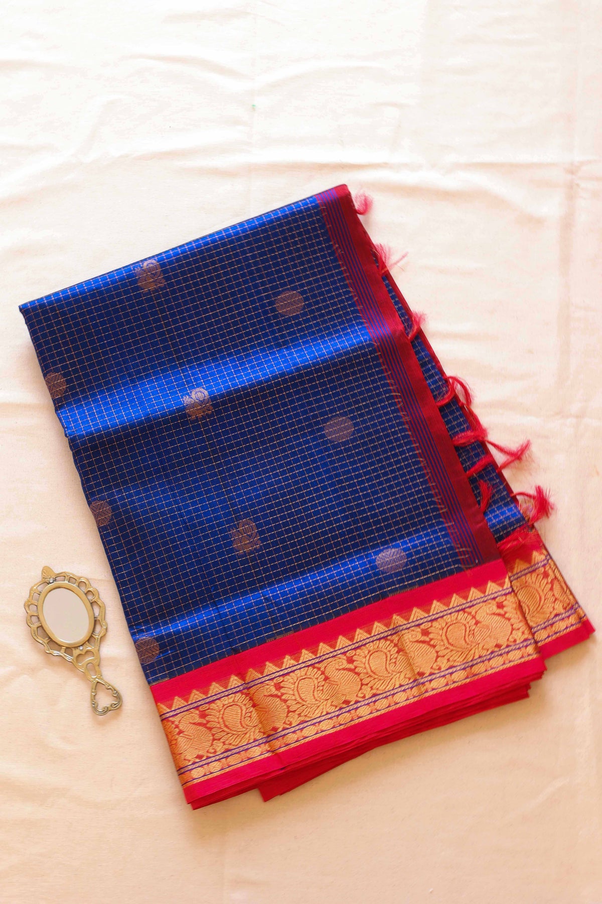 Kanchi Silk Cotton Saree A162