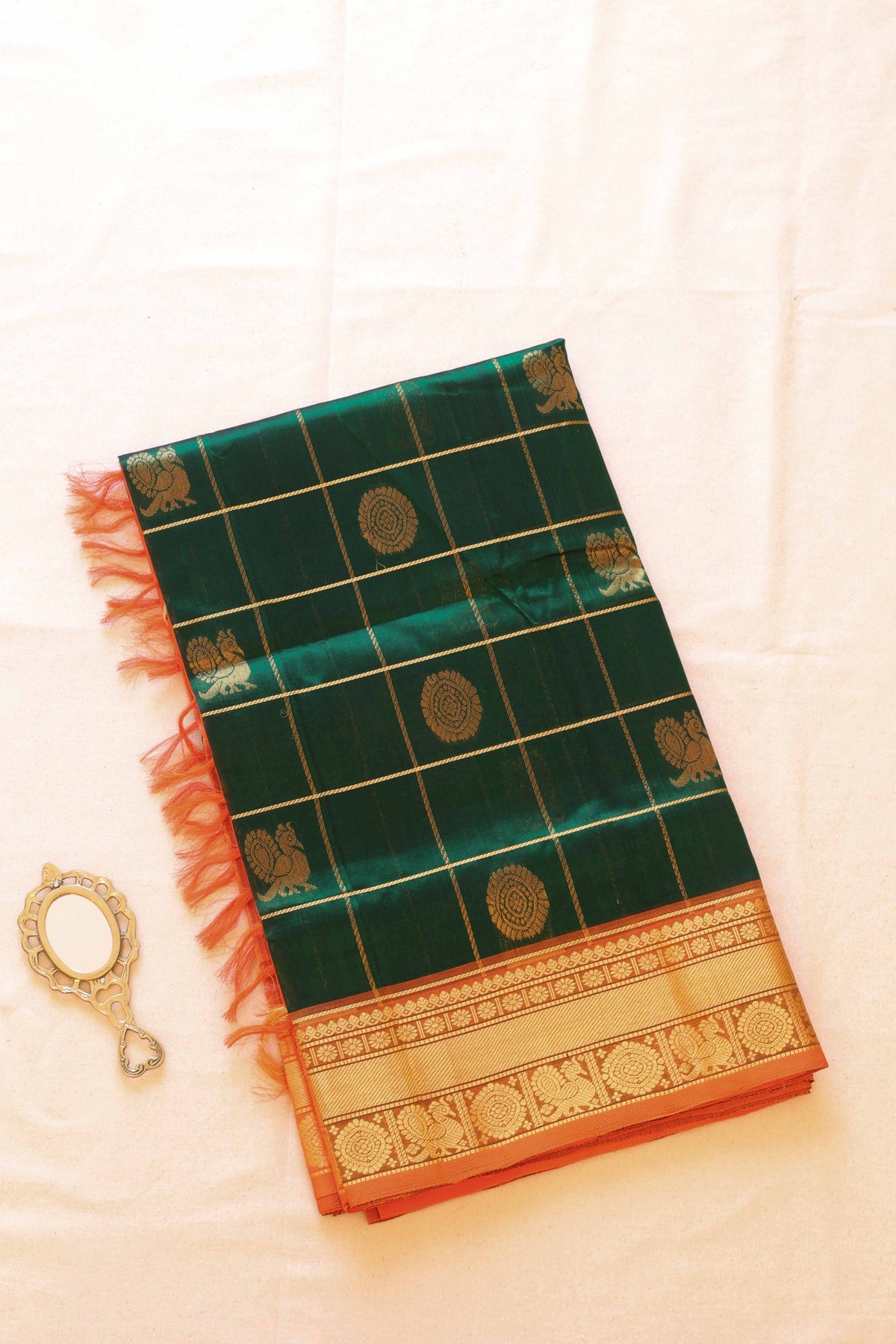 Kanchi Silk Cotton Saree A163