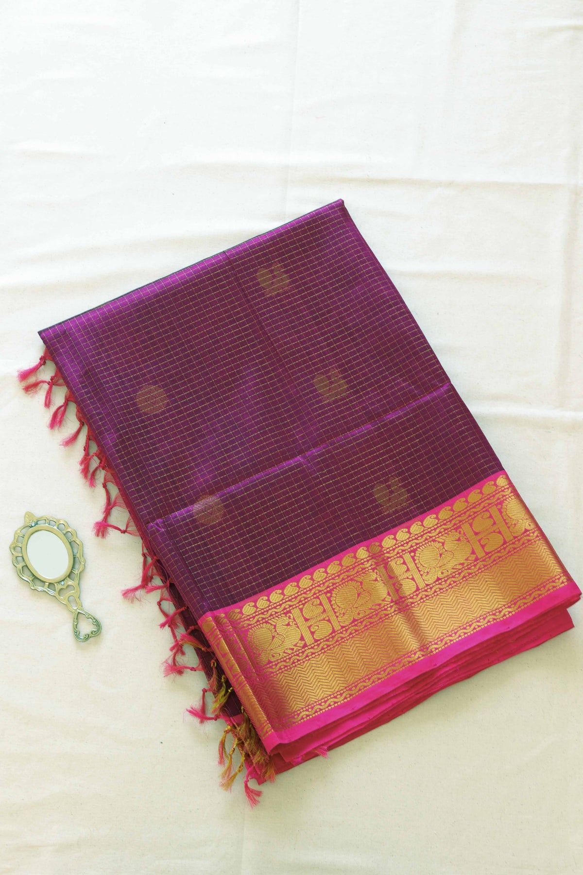 Kanchi Silk Cotton Saree A168