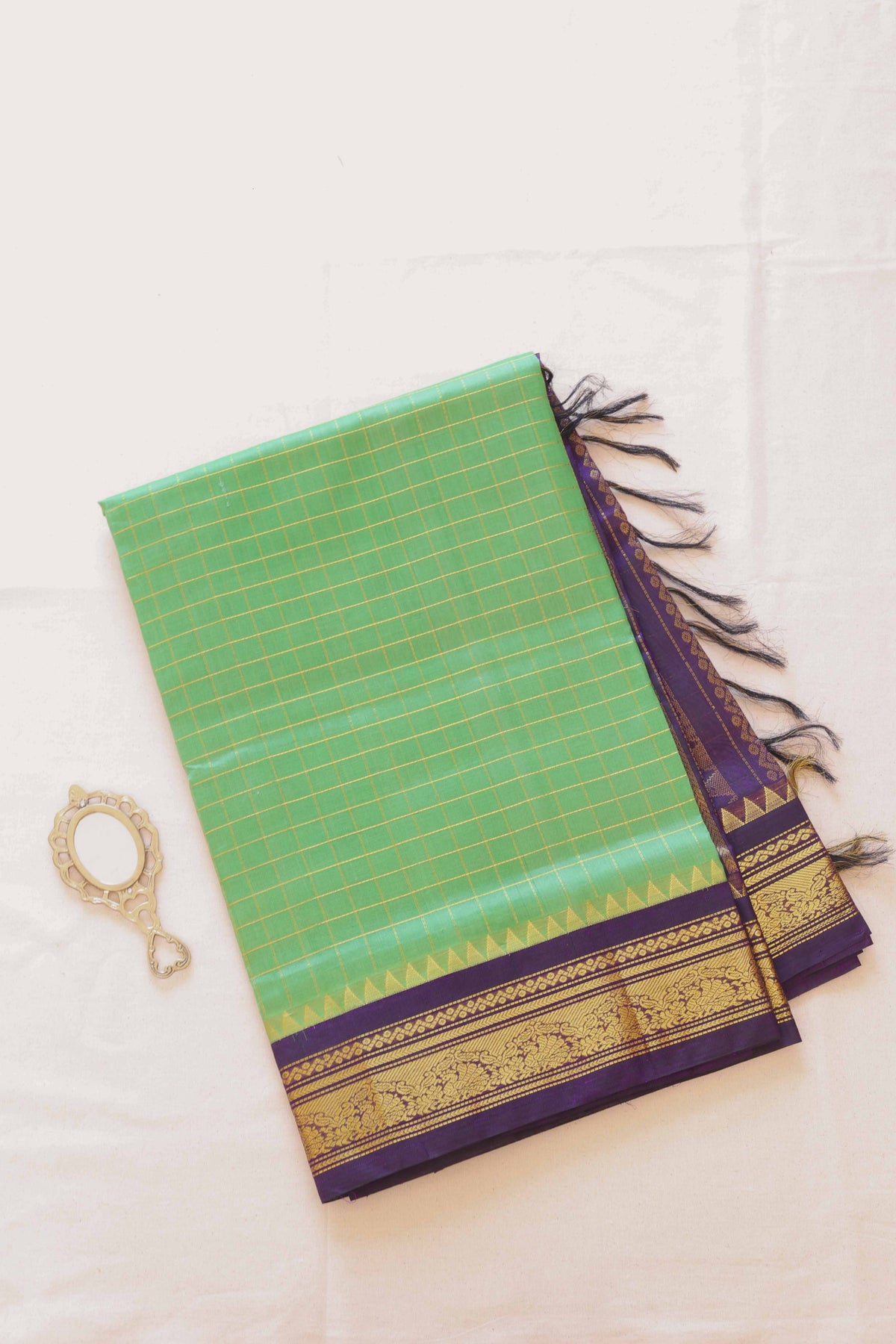 Kanchi Silk Cotton Saree A169
